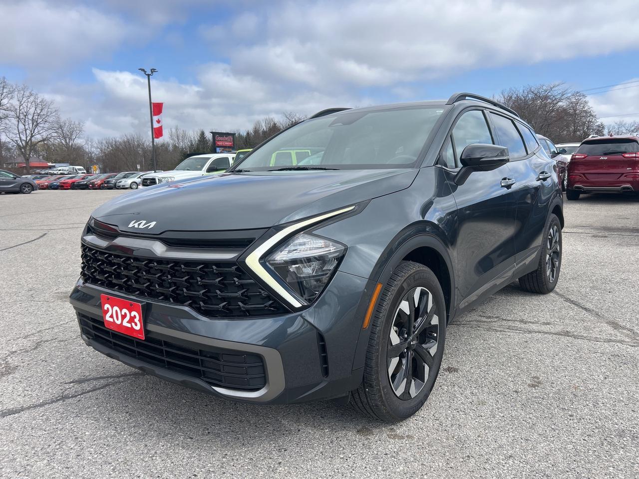 2023 Kia Sportage X-LINE, CLEAN CARFAX, HEATED LEATHER, REMOTE START - Photo #10