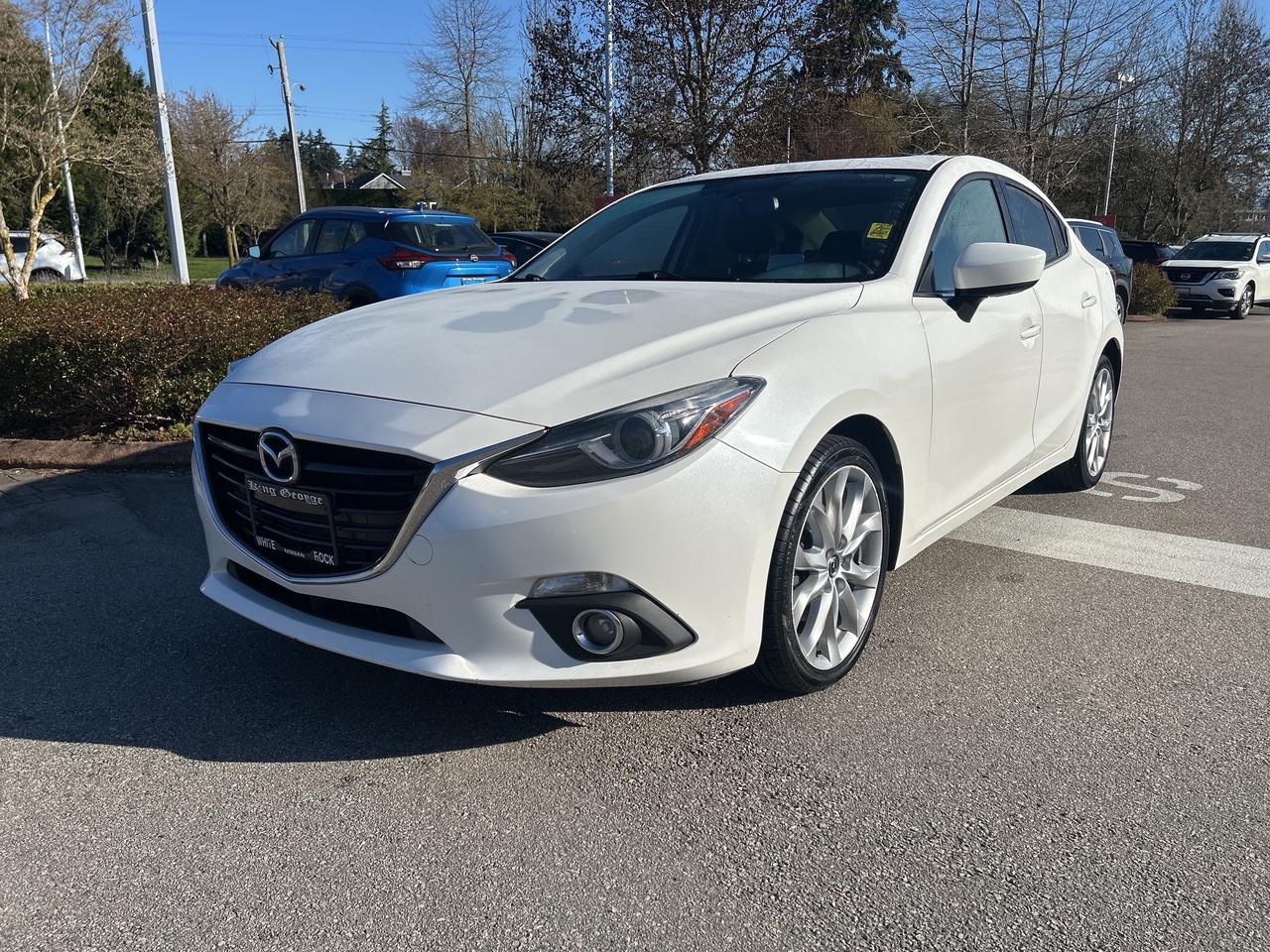 Used 2014 Mazda MAZDA3 GT-SKY AUTO WITH HEADS UP DISPLAY for sale in Surrey, BC