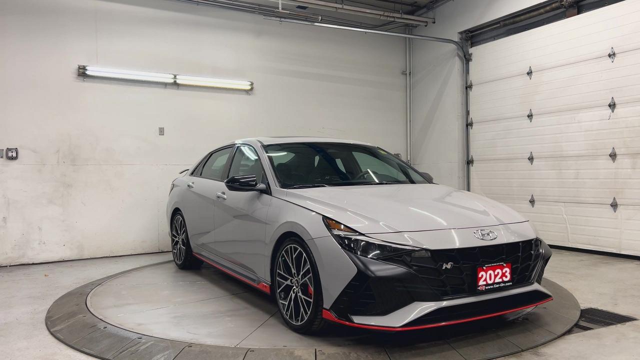 2023 Hyundai Elantra N 6-SPEED | 276HP TURBO | HTD LEATHER | SUNROOF Photo