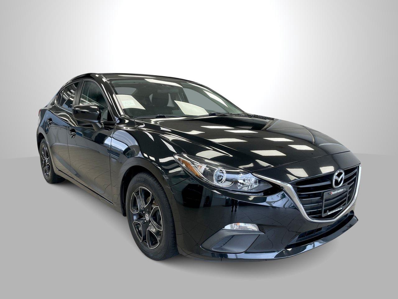 <em>2014 Mazda 3 | GS | SKY</em>

<em>.</em>

<p data-start=0 data-end=325><em>The <strong data-start=4 data-end=27>2014 Mazda 3 GS-SKY</strong> is a sporty and fuel-efficient compact sedan or hatchback that delivers a refined driving experience with Mazda&rsquo;s signature handling. Powered by a 2.0-liter Skyactiv-G engine producing 155 horsepower, it offers a great balance of performance and efficiency. <span class= data-state=closed></span></em>

<p data-start=327 data-end=654><em>Inside, the GS trim features a comfortable and well-designed cabin with heated seats, a touchscreen infotainment system, Bluetooth connectivity, and keyless entry. With its sleek KODO design, responsive handling, and impressive fuel economy, the 2014 Mazda 3 GS-SKY is a reliable and fun-to-drive choice for everyday commuting.</em>

<p data-start=327 data-end=654><em>.</em>

<strong>Best Price First! </strong>

<strong>.</strong>

<strong>At Destination Mazda, we believe in transparency and simplicity when it comes to buying a used vehicle.</strong>

<strong>.</strong>

<strong>No Haggling, No Guesswork! </strong>

<strong>.</strong>

<strong>Say goodbye to the stress of negotiations. Our absolute best price is prominently displayed on every used vehicle, eliminating the need for haggling. Weve done the market research for you, setting our prices based on the current market & condition of the vehicle, ensuring you get the most competitive deal possible.</strong>

<strong>.</strong>

<strong>Why Choose Destination Mazda</strong>

<strong>1. Best Price First</strong>

<strong>2. No Hidden Fees ($595 Doc Fee)</strong>

<strong>3. Market Pricing Analysis for Transparency</strong>

<strong>4. 153-Point Safety Inspection</strong>



<strong>Discover the Difference at Destination Mazda</strong>

<strong>1595 Boundary Road, Vancouver BC</strong>

<strong>604-294-4299</strong>

<strong>VSA#: 31160</strong>