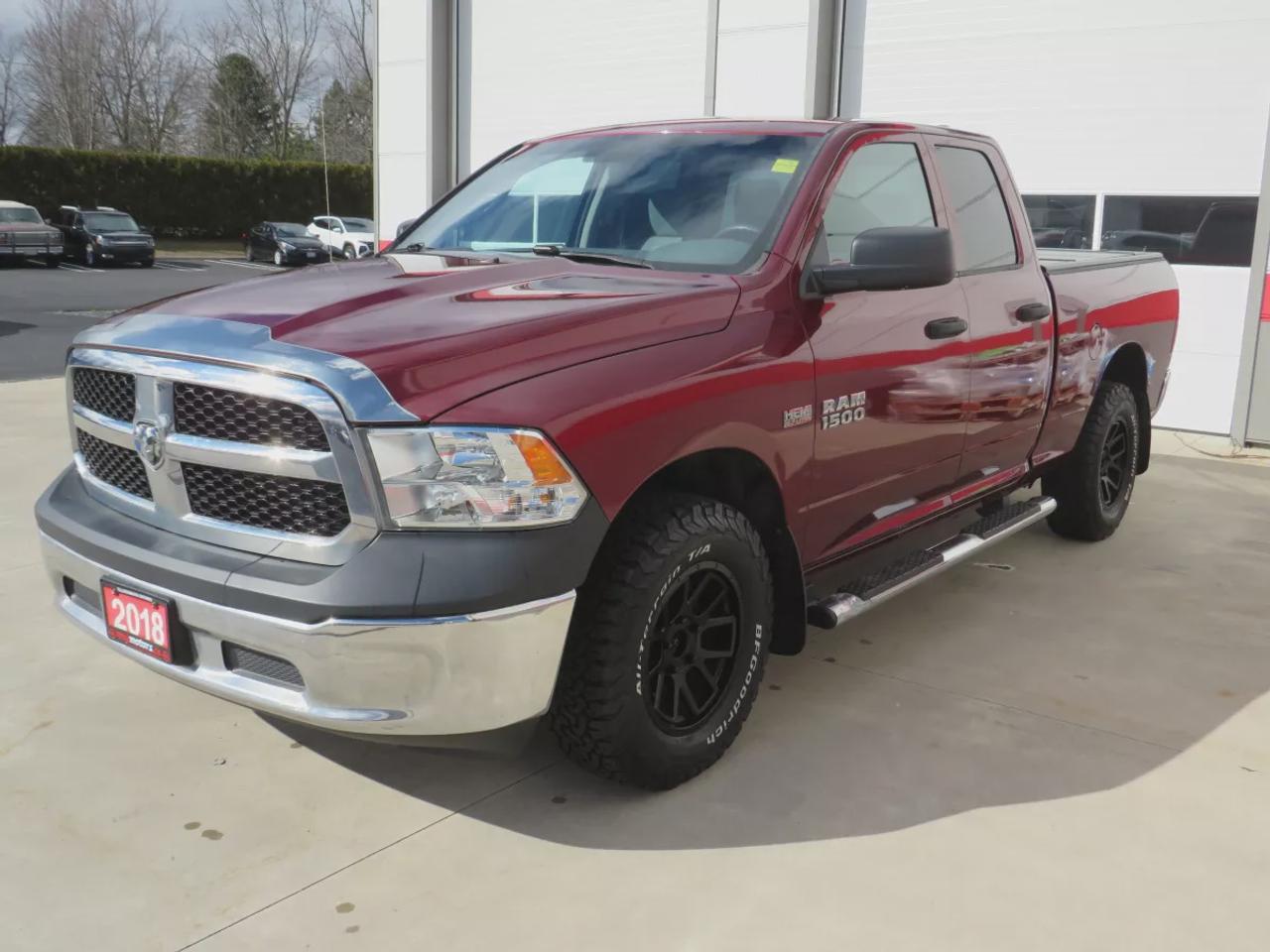 2018 RAM 1500 ST | Clean Title | No Accidents | Safety Certified | 4WD | Alloy Rims | Running Boards | Tonneau Cover | Cruise Contol | Photo