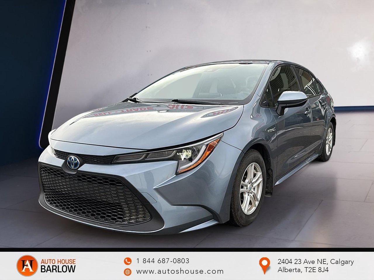 Used 2020 Toyota Corolla HYBRID LEATHER for sale in Calgary, AB