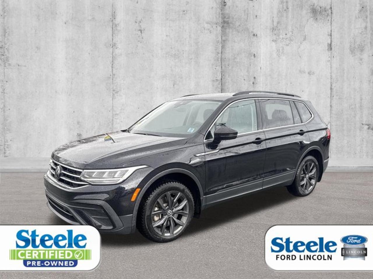 Recent Arrival!Odometer is 19094 kilometers below market average!Deep Black Pearl2024 Volkswagen Tiguan Comfortline 4MotionAWD 8-Speed Automatic 2.0L TSIVALUE MARKET PRICING!!, AWD.ALL CREDIT APPLICATIONS ACCEPTED! ESTABLISH OR REBUILD YOUR CREDIT HERE. APPLY AT https://steeleadvantagefinancing.com/6198 We know that you have high expectations in your car search in Halifax. So if youre in the market for a pre-owned vehicle that undergoes our exclusive inspection protocol, stop by Steele Ford Lincoln. Were confident we have the right vehicle for you. Here at Steele Ford Lincoln, we enjoy the challenge of meeting and exceeding customer expectations in all things automotive.