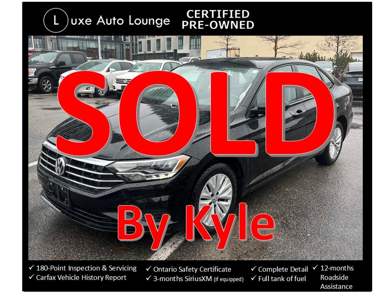 2019 Volkswagen Jetta Comfortline - LOW KM, 5SPD, HEATED SEATS, B/U CAM!