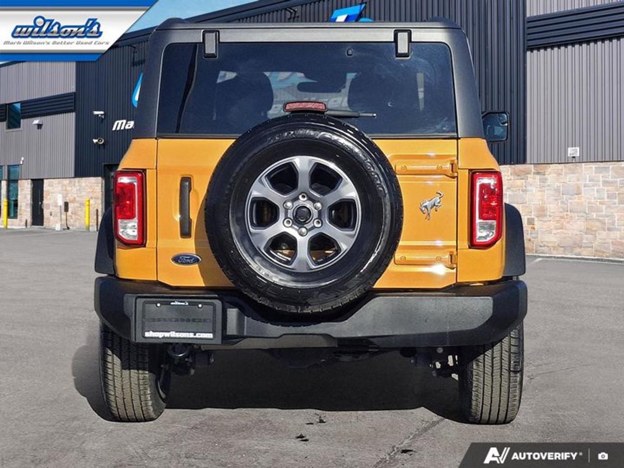 2022 Ford Bronco Big Bend 2-Dr 4X4 | Cyber Orange | Hard Top | Auto | CarPlay + Android | Rear Camera | and More ! Photo