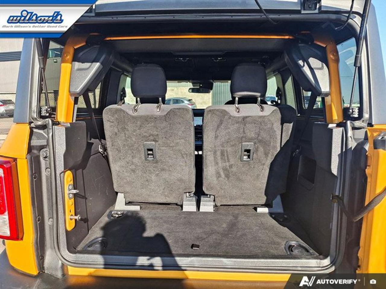 2022 Ford Bronco Big Bend 2-Dr 4X4 | Cyber Orange | Hard Top | Auto | CarPlay + Android | Rear Camera | and More ! Photo