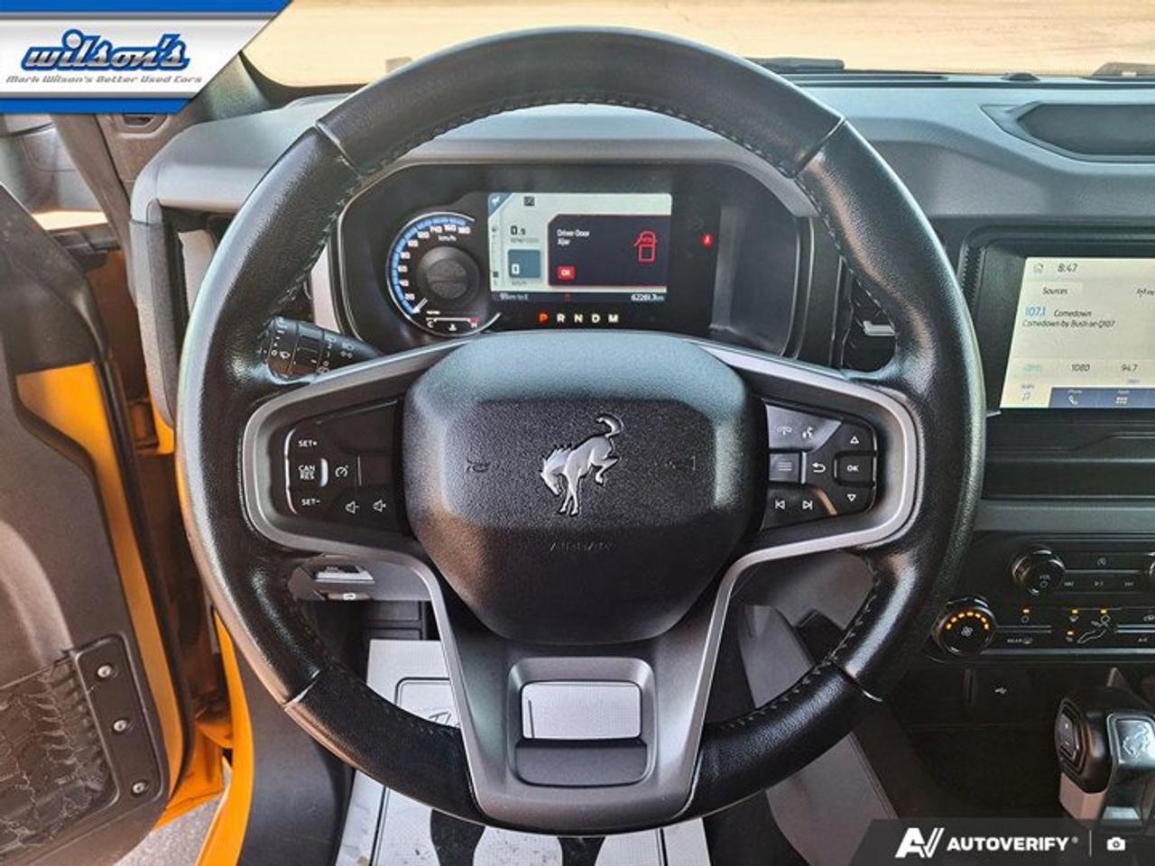 2022 Ford Bronco Big Bend 2-Dr 4X4 | Cyber Orange | Hard Top | Auto | CarPlay + Android | Rear Camera | and More ! Photo