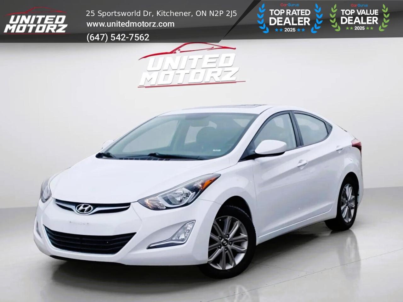 2016 Hyundai Elantra Sport~SAFETY CERTIFIED~ONE OWNER~ Photo0