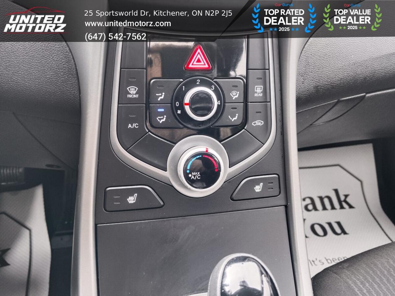 2016 Hyundai Elantra Sport~SAFETY CERTIFIED~ONE OWNER~ Photo