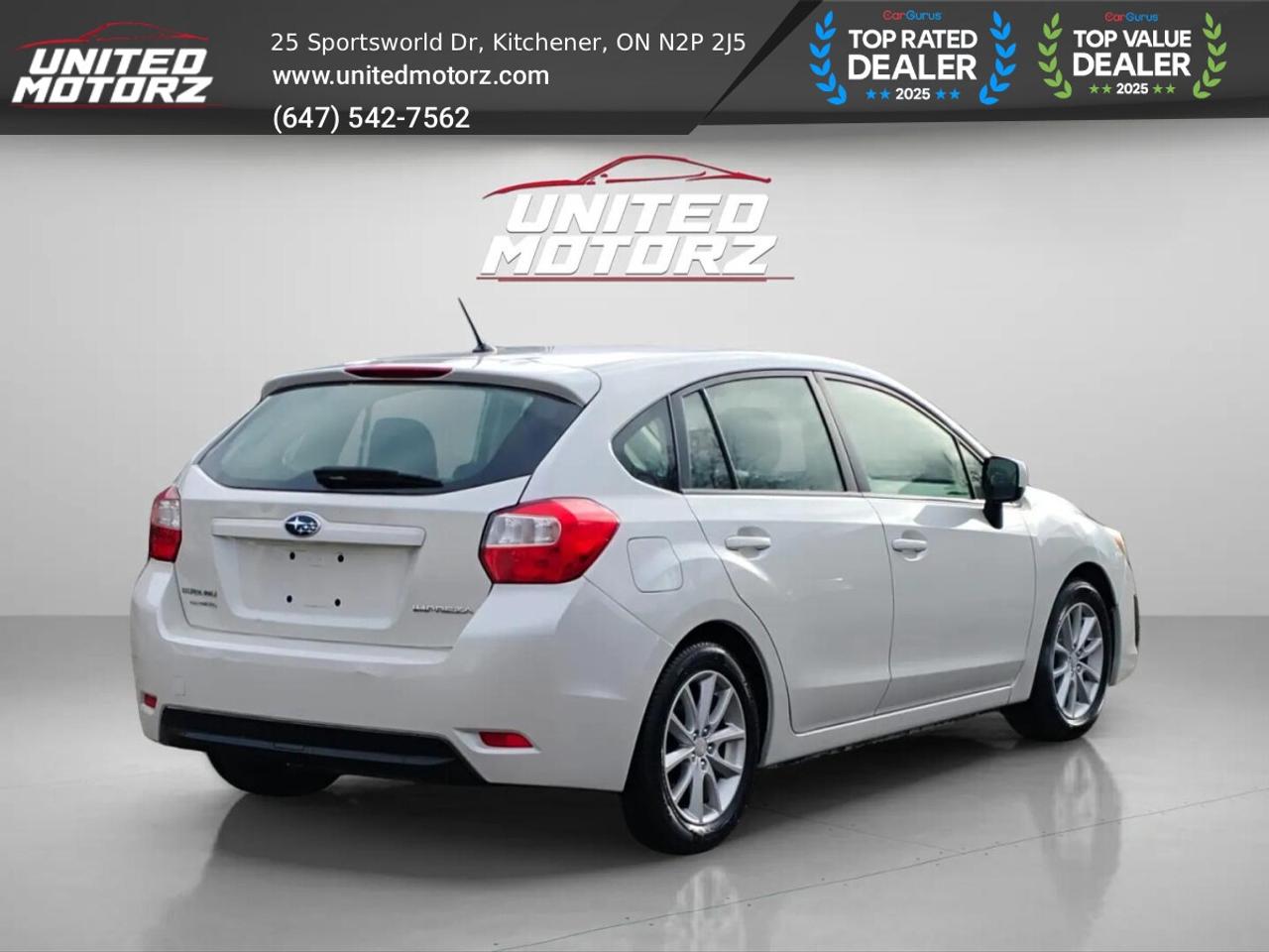 2014 Subaru Impreza HB w/Touring Pkg.~SAFETY CERTIFIED~Low Km's~ Photo4