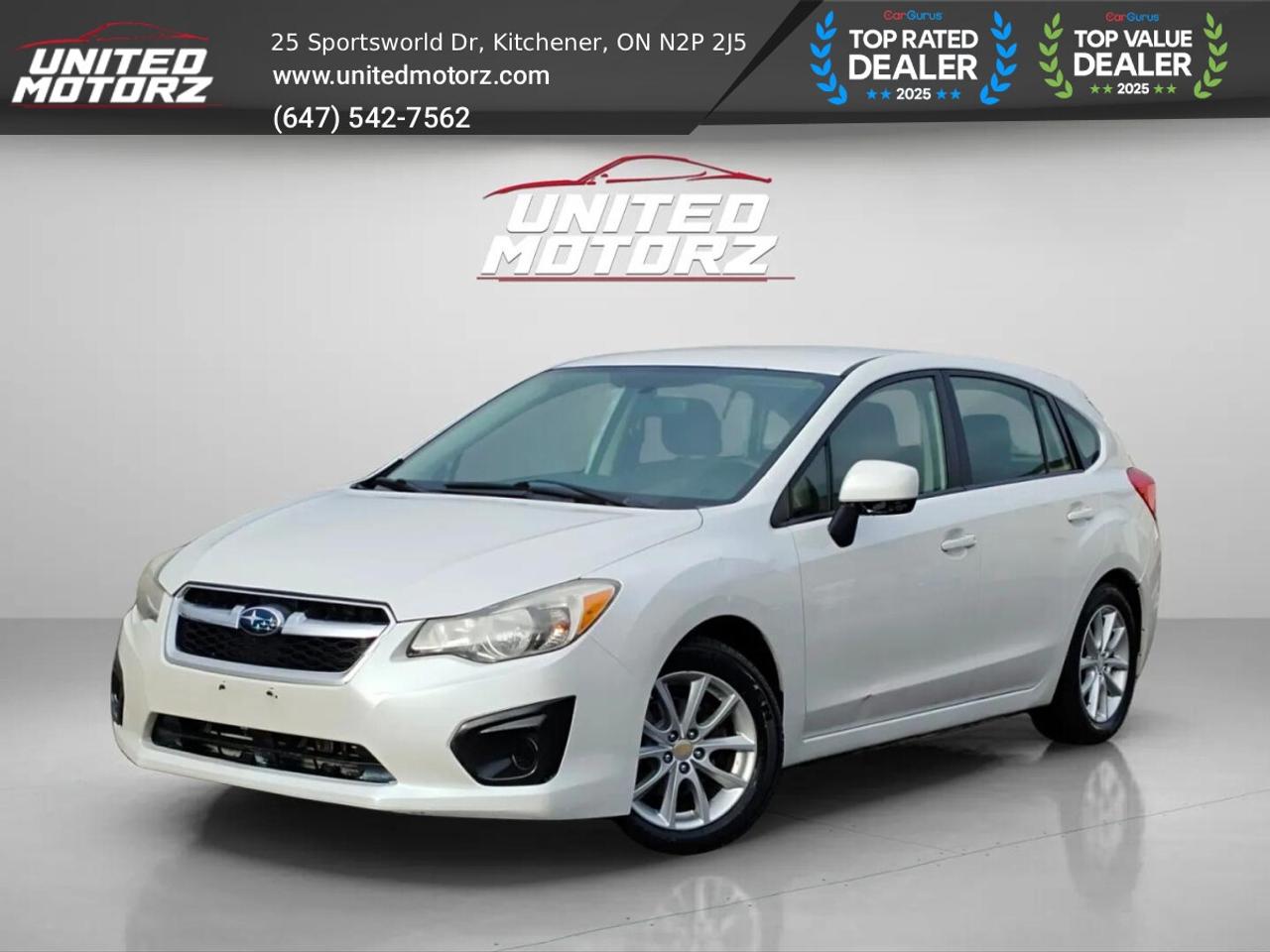 2014 Subaru Impreza HB w/Touring Pkg.~SAFETY CERTIFIED~Low Km's~ Photo0