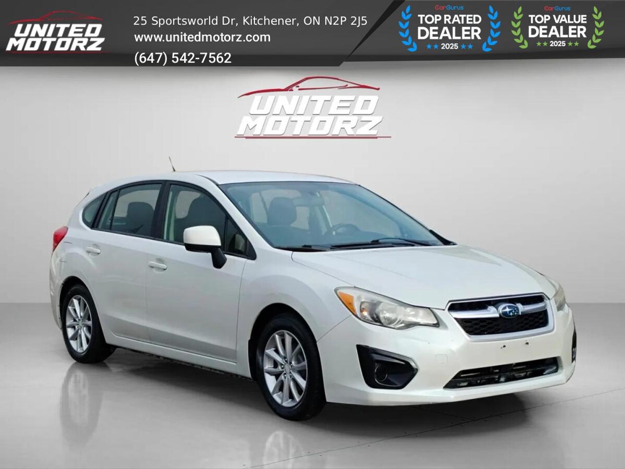 2014 Subaru Impreza HB w/Touring Pkg.~SAFETY CERTIFIED~Low Km's~ Photo