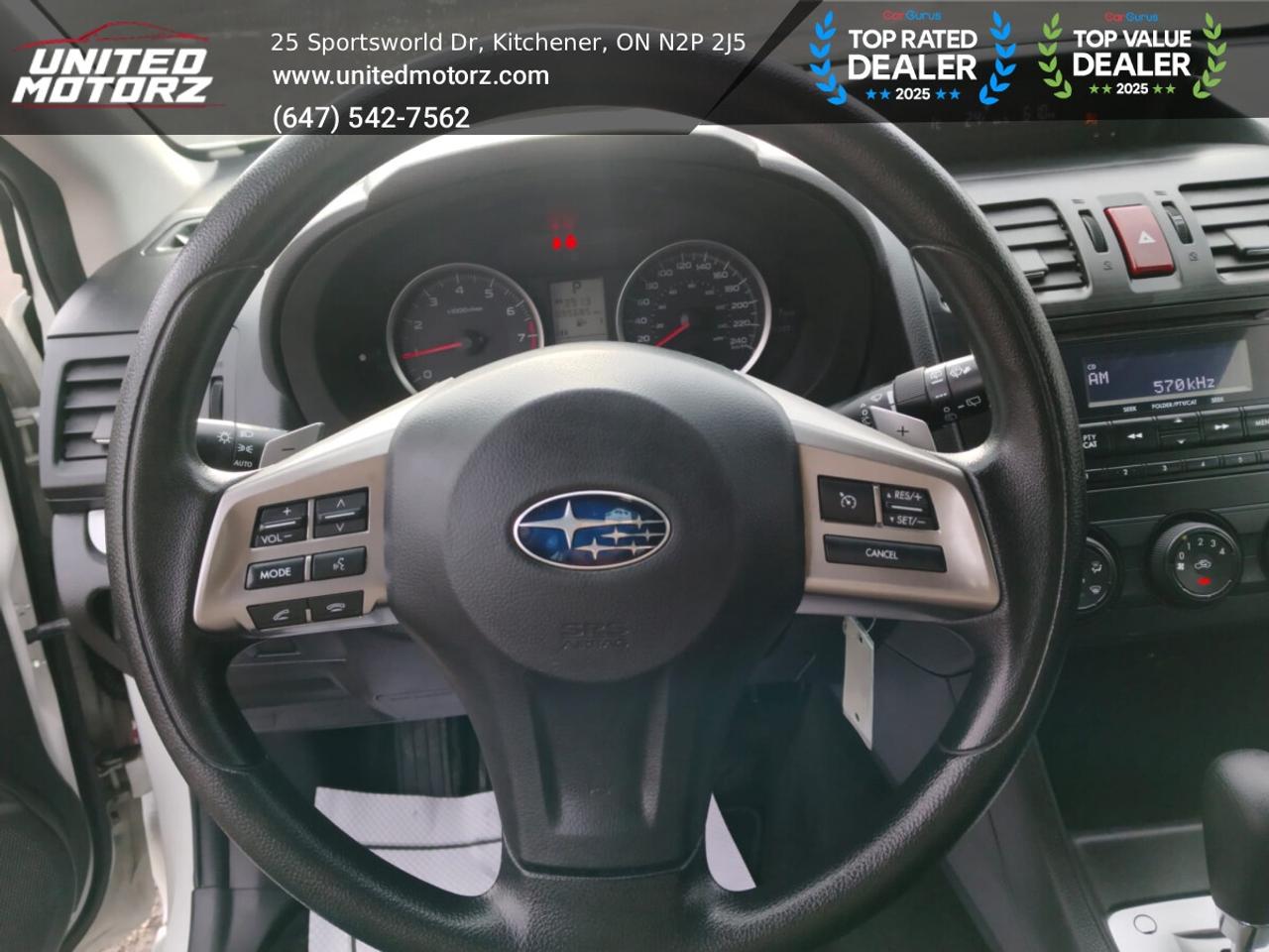 2014 Subaru Impreza HB w/Touring Pkg.~SAFETY CERTIFIED~Low Km's~ Photo