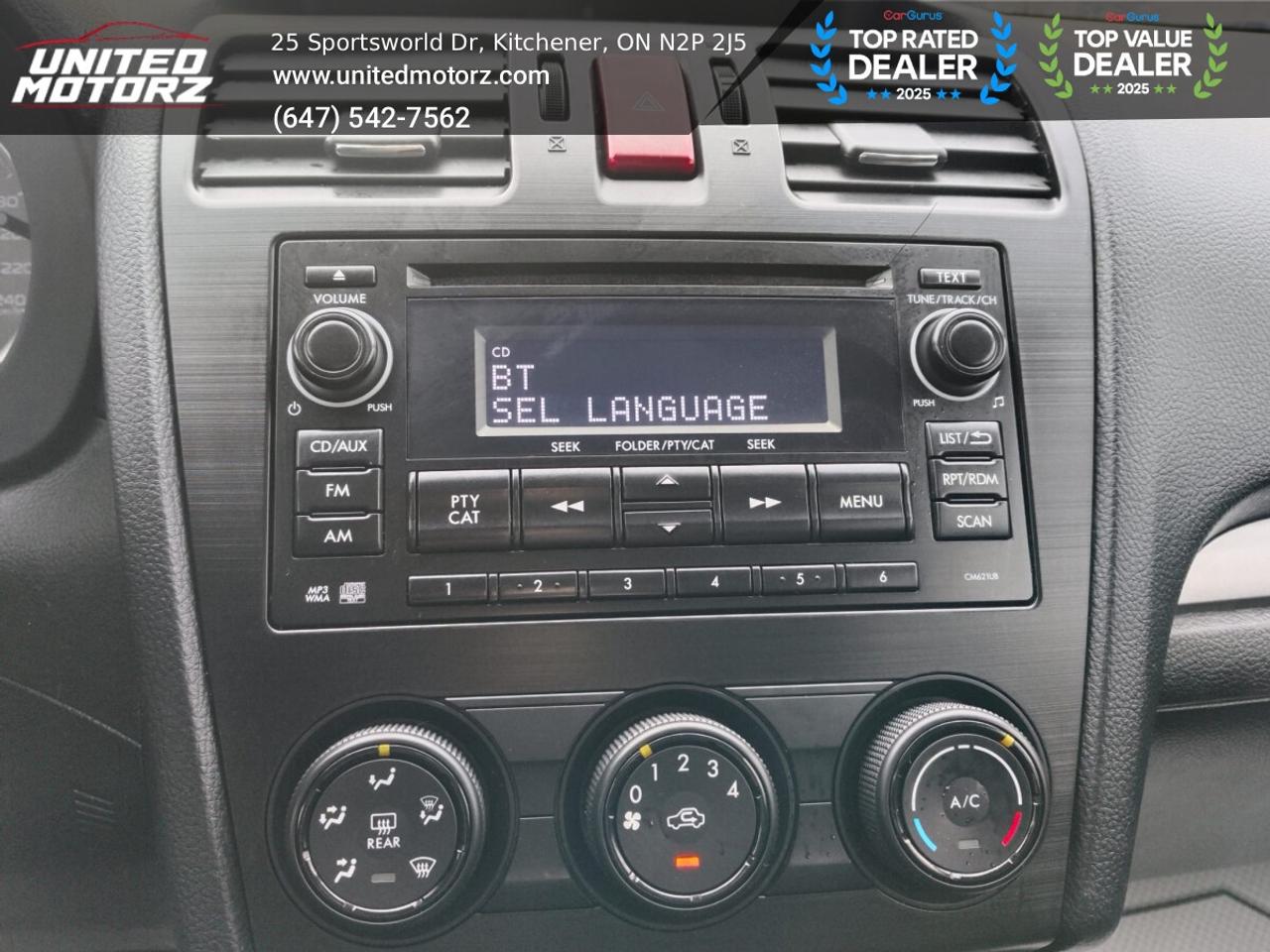 2014 Subaru Impreza HB w/Touring Pkg.~SAFETY CERTIFIED~Low Km's~ Photo