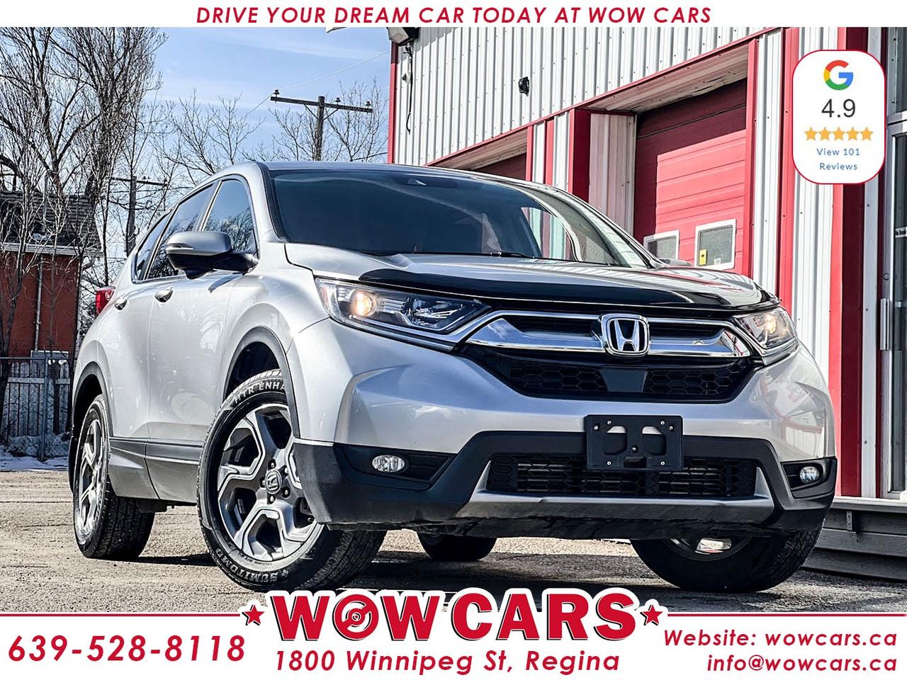 Used 2017 Honda CR-V EX (117,000 Km on Engine) for sale in Regina, SK