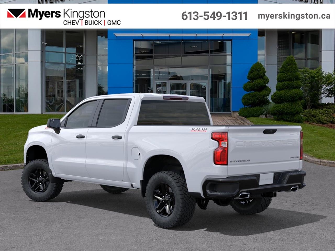 2026 Chevrolet Silverado 1500 Custom Trail Boss  - $439 B/W Photo