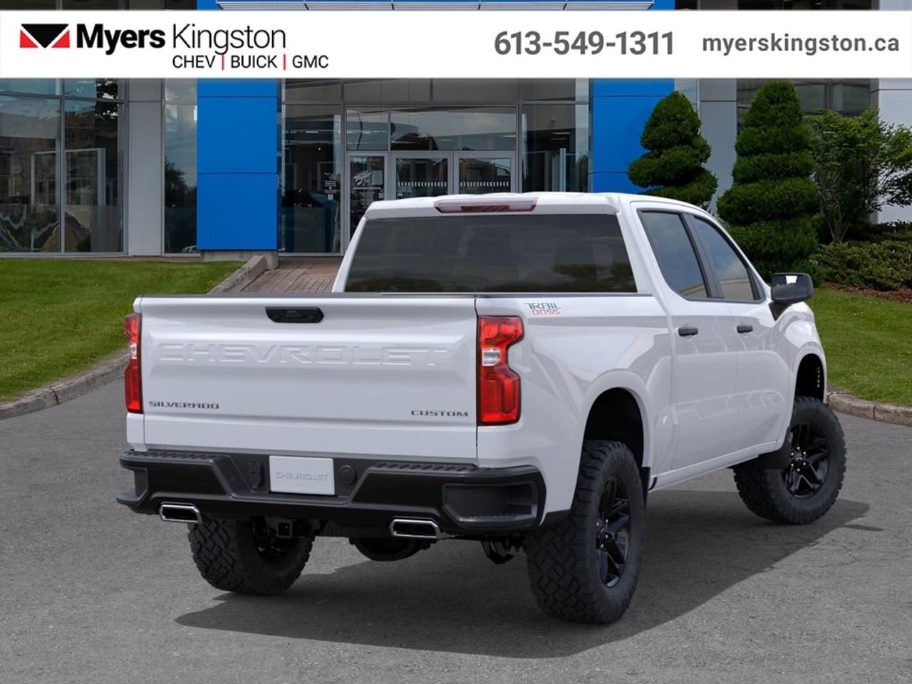 2026 Chevrolet Silverado 1500 Custom Trail Boss  - $439 B/W Photo3