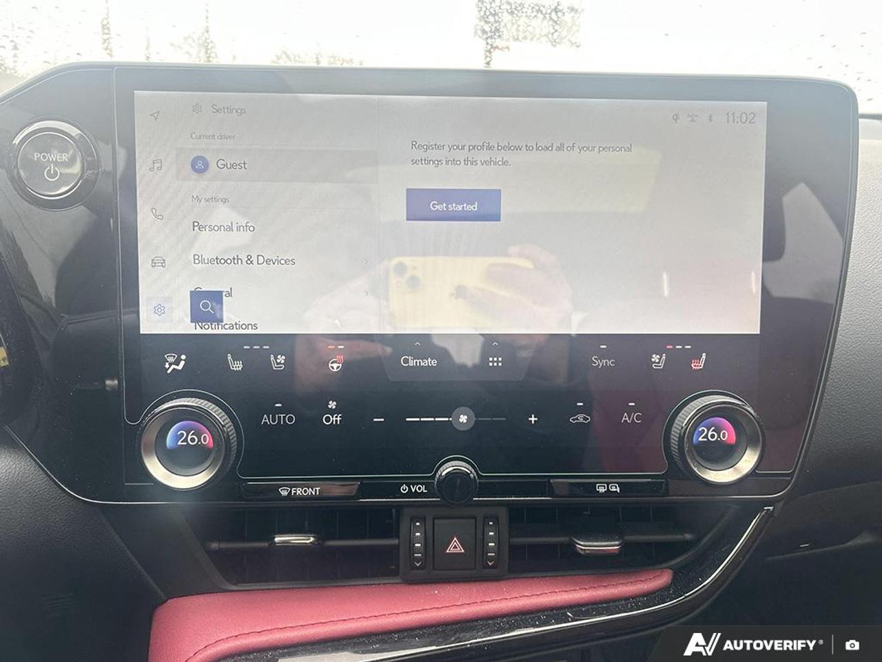 2023 Lexus NX NX 350H / NO ACCIDENTS / PANO ROOF / RED LEATHER Photo