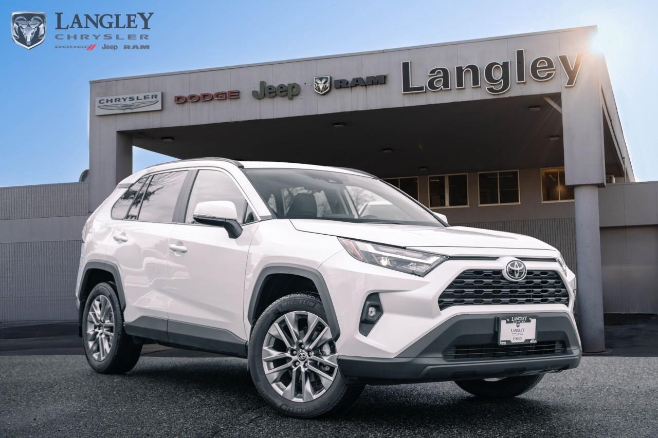 <p><strong>2025 Toyota RAV4 XLE AWD</strong></p><p>The 2025 Toyota RAV4 XLE AWD remains a top choice for families seeking a dependable and fuel-efficient compact SUV with enhanced standard features. This model delivers a smooth, confident ride thanks to its refined all-wheel-drive system and a modern interior designed for both daily utility and weekend escapes.</p><ul><li><p><strong>Engine</strong>: 2.5L Dynamic Force 4-Cylinder (203 hp, 184 lb-ft torque)</p><p></p></li><li><p><strong>Drivetrain</strong>: All-Wheel Drive (AWD) with 8-speed automatic transmission</p><p></p></li><li><p><strong>Fuel Economy</strong>: 8.8 L/100 km City / 7.1 L/100 km Highway</p><p></p></li><li><p><strong>Max Towing</strong>: Up to 680 kg (1,500 lbs)</p><p></p></li><li><p><strong>Technology</strong>: 8-inch Toyota Multimedia touchscreen with wireless Apple CarPlay and Android Auto</p><p></p></li><li><p><strong>Key Features</strong>: Power moonroof, 17-inch alloy wheels, power liftgate, and heated front seats</p></li></ul><p>Come book a test drive at Langley Chrysler, conveniently located in Langley, British Columbia.</p>

<p>*All prices plus applicable taxes, applicable environmental recovery charges, documentation of $599 and full tank of fuel surcharge of $76 if a full tank is chosen. <br />Other protection items available that are not included in the above price:<br />Tire & Rim Protection and Key fob insurance starting from $599<br />Service contracts (extended warranties) for coverage up to 7 years and 200,000 kms starting from $599<br />Custom vehicle accessory packages, mudflaps and deflectors, tire and rim packages, lift kits, exhaust kits and tonneau covers, canopies and much more that can be added to your payment at time of purchase<br />Undercoating, rust modules, and full protection packages starting from $199<br />Financing Fee of $500 when applicable<br />Flexible life, disability and critical illness insurances to protect portions of or the entire length of vehicle loan</p>