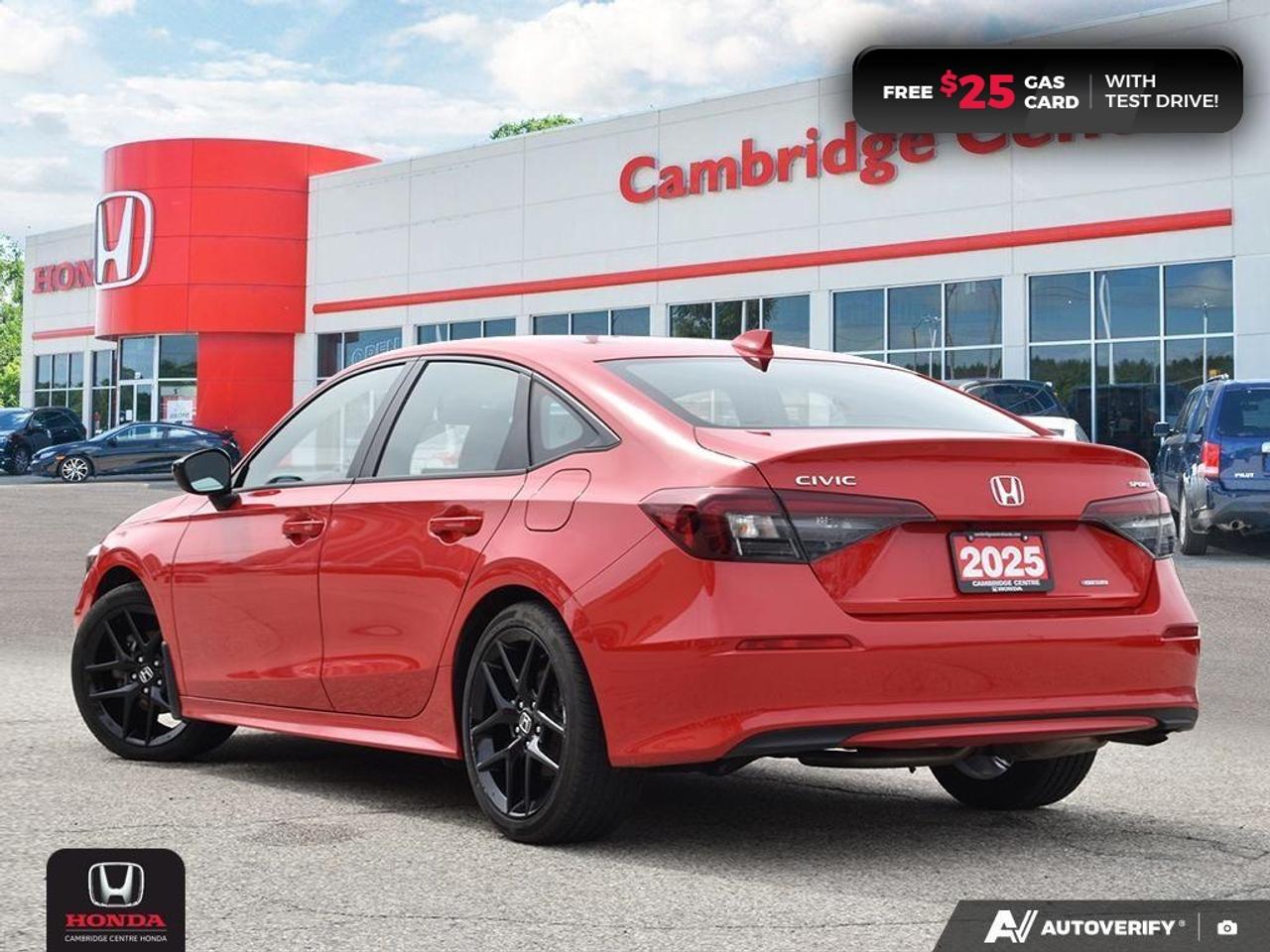 2025 Honda Civic Hybrid Sport HONDA SENSING TECHNOLOGIES | REARVIEW CAMERA | APPLE CARPLAY™/ANDROID AUTO™ Photo3