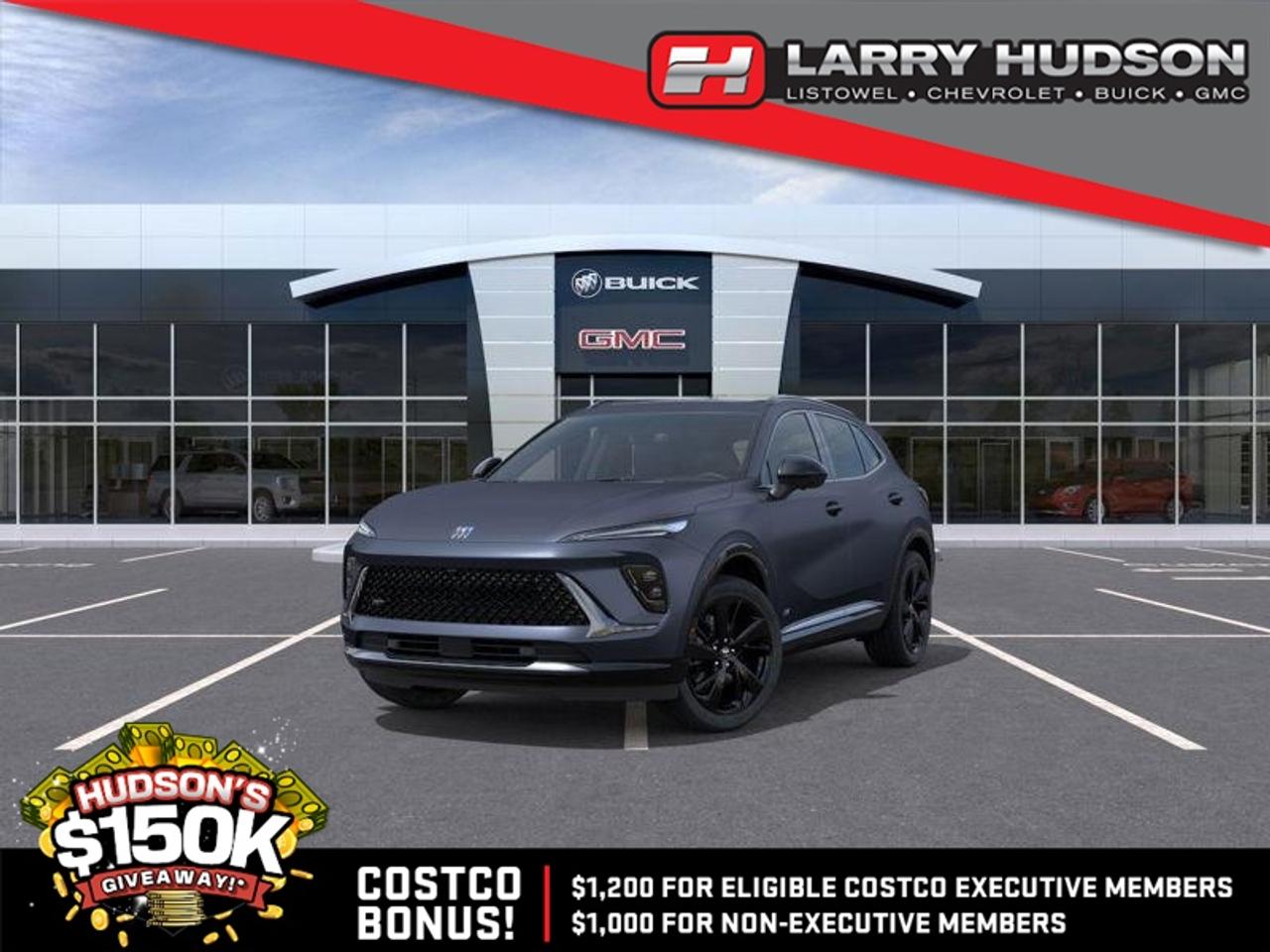 At Larry Hudson Chevrolet Buick GMC we make purchasing or leasing your next new vehicle a breeze! New car pricing with $0 down approvals are among your options (*on approved credit). There are a variety of finance and lease options available. Also expect top dollar for your trade-in!

Selling price/payment shown includes cash incentive(s). Does not include HST & Licensing. We have professional Product Specialist to guide you through your vehicle purchase. Contact us for more info! 1-800-350-3325

*While every effort is made to display accurate vehicle, pricing, and payment information, please confirm information with a dealership representative.