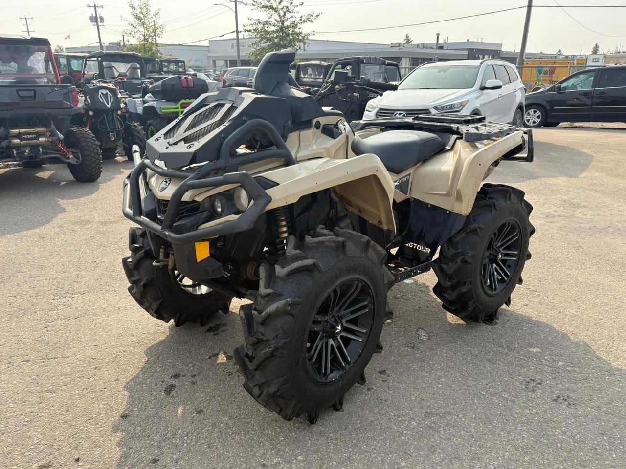 <p data-start=152 data-end=452>The 2022 Can-Am Outlander 850 X MR is built to tackle the deepest mud with powerful V-Twin performance and factory-equipped mud features. Powered by a 78 HP Rotax 854cc V-Twin engine, this ATV delivers strong torque and responsive acceleration to push through swampy trails and challenging terrain.</p><p data-start=152 data-end=452>&nbsp;</p><p data-start=454 data-end=795>Purpose-built for mud riding, the X MR edition comes with factory snorkeled CVT and engine intakes, a relocated radiator for improved cooling, and a mud-tuned CVT transmission designed for low-speed strength. With selectable 2WD/4WD and the Visco-4Lok auto-locking front differential, it ensures maximum traction when the going gets tough.</p><p data-start=454 data-end=795>&nbsp;</p><p data-start=797 data-end=1143>With 30&rdquo; ITP Cryptid tires on 14&rdquo; aluminum wheels and 13 inches of ground clearance, the Outlander 850 X MR climbs over ruts and powers through deep mud with confidence. Arched double A-arms up front and Torsional Trailing Arm Independent (TTI) rear suspension deliver up to 9.9&rdquo; of travel for stability and control in unpredictable conditions.</p><p data-start=797 data-end=1143>&nbsp;</p><p data-start=1145 data-end=1378>This 1-seater also comes equipped with a 3,500-lb winch, aggressive X MR trim, mud-ready floorboards, and a digital display. Inside, you&rsquo;ll find rugged controls and durable finishes built to handle the harshest riding environments.</p><p data-start=152 data-end=458>&nbsp;</p><p data-start=1380 data-end=1475 data-is-last-node= data-is-only-node=>Call or message us today to learn more about financing, trade-ins, or delivery across Canada.</p>