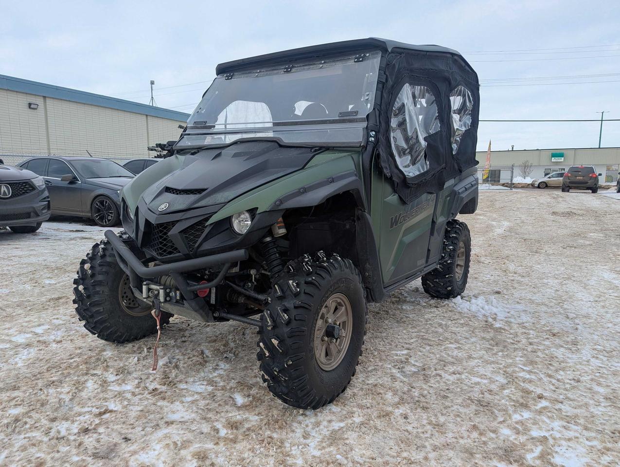 <p data-start=0 data-end=469>The 2021 Yamaha Wolverine X4 is built to take on any trail, with unmatched power, comfort, and durability. Powered by a 847cc, twin-cylinder engine, the Wolverine X4 delivers smooth, reliable power whether youre exploring challenging terrain or tackling demanding tasks. Its 4WD system and Ultramatic CVT transmission provide exceptional control, while the independent double-wishbone suspension ensures a comfortable ride no matter the conditions.</p><p data-start=0 data-end=469>&nbsp;</p><p data-start=471 data-end=904>Designed with versatility in mind, the 2021 Wolverine X4 features a spacious four-seat cabin with plenty of legroom and high-back seats for added comfort, making it perfect for group rides or long adventures. The large cargo bed offers plenty of space for gear, tools, or equipment, while the front and rear bumpers, roof, and winch are all included to help you tackle tough obstacles and protect the machine.</p><p data-start=471 data-end=904>&nbsp;</p><p data-start=906 data-end=1137>The Wolverine X4 is not just for work&mdash;it&rsquo;s built for play, too. With EPS (Electronic Power Steering), full LED lighting, and a smooth ride even in the roughest conditions, you&rsquo;ll enjoy every moment behind the wheel.</p><p data-start=906 data-end=1137>&nbsp;</p><p data-start=1139 data-end=1353 data-is-last-node= data-is-only-node=>For those looking for flexible financing options and nationwide delivery, the 2021 Yamaha Wolverine X4 is the perfect off-road companion. Contact us today for more details or to schedule your test ride!</p>