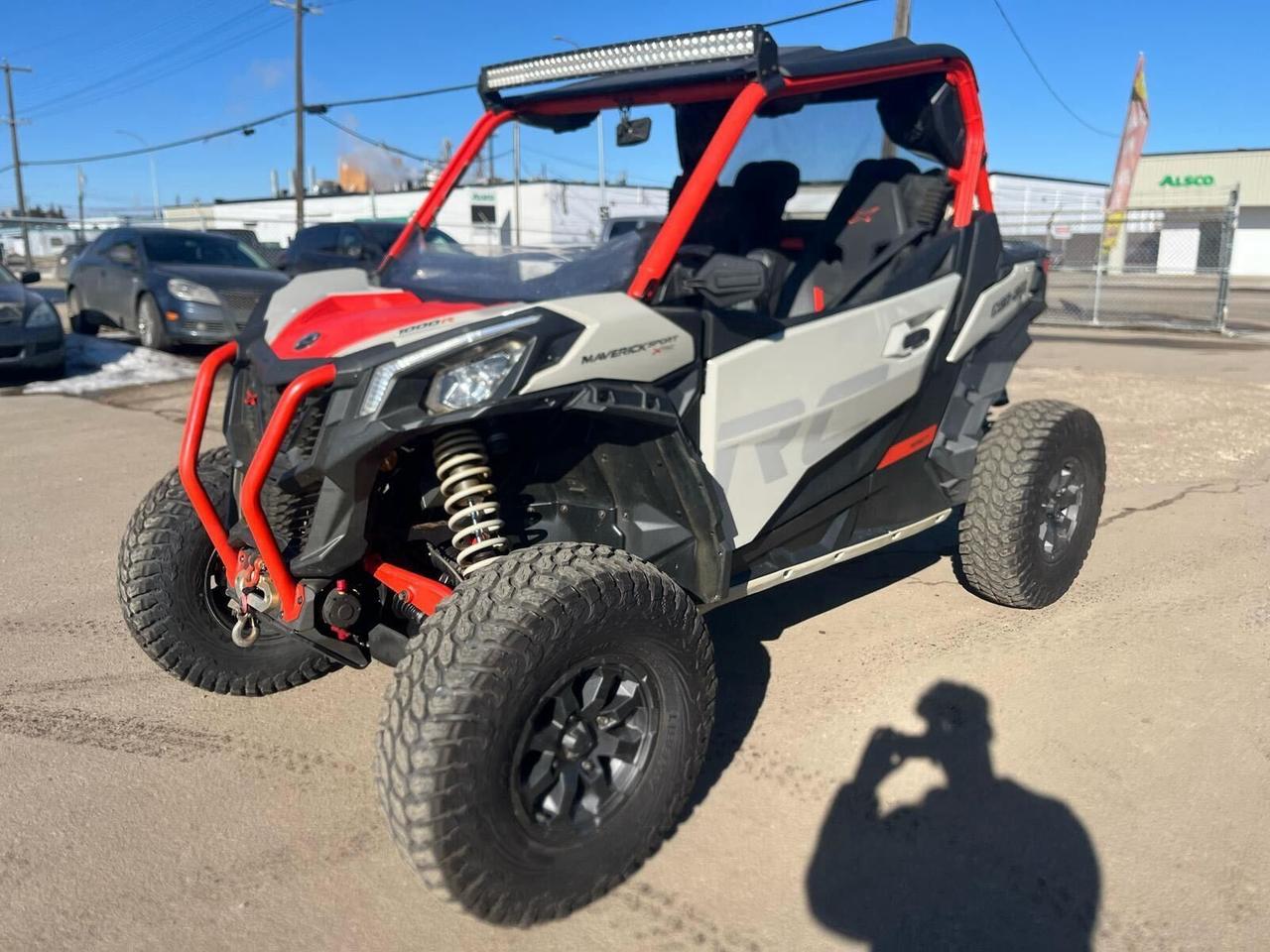 <p data-start=0 data-end=331>The 2022 Can-Am Maverick Sport X RC 1000 is built for riders who demand unbeatable performance in extreme terrain. Powered by a 976cc Rotax V-Twin engine producing 100 horsepower, this machine delivers instant throttle response and relentless power, making it perfect for rock crawling, rugged trails, and high-speed desert runs.</p><p data-start=0 data-end=331>&nbsp;</p><p data-start=333 data-end=634>Equipped with Can-Am&rsquo;s Smart-Lok&trade; front differential featuring rock mode, the Maverick Sport X RC ensures superior traction when tackling steep climbs and unpredictable terrain. The FOX 2.5 Podium shocks and 14 inches of ground clearance allow for smooth handling and maximum control over obstacles.</p><p data-start=333 data-end=634>&nbsp;</p><p data-start=636 data-end=976>Designed for extreme off-roading, this model features 30-inch Maxxis Liberty tires on 14-inch aluminum beadlock wheels, a heavy-duty front bumper, full skid plates, and rock sliders for ultimate protection. The spacious cockpit, bolstered sport seats, and electronic power steering (EPS) provide comfort and confidence on every adventure.</p><p data-start=636 data-end=976>&nbsp;</p><p data-start=0 data-end=343>&nbsp;</p><p data-start=978 data-end=1186 data-is-last-node= data-is-only-node=>Whether youre conquering rocky landscapes or pushing limits on the trails, the 2022 Can-Am Maverick Sport X RC 1000 is ready for anything. Contact us today for financing options and fast nationwide delivery!</p>