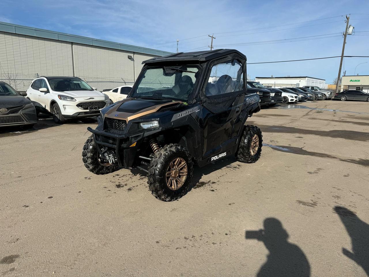 <p data-start=0 data-end=352>The 2019 Polaris General 1000 Ride Command is the ultimate sport-utility side-by-side, built for those who demand power, comfort, and cutting-edge technology. Powered by a 999cc ProStar twin-cylinder engine delivering 100 horsepower, this machine provides impressive acceleration and torque for tackling trails, hauling gear, or taking on tough jobs.</p><p data-start=0 data-end=352>&nbsp;</p><p data-start=354 data-end=610>Equipped with Polaris industry-leading Ride Command system, this model features a 7-inch touchscreen display with GPS mapping, Bluetooth connectivity, front and rear cameras, and vehicle diagnostics&mdash;keeping you informed and in control on every ride.</p><p data-start=354 data-end=610>&nbsp;</p><p data-start=612 data-end=964>With Fox 2.0 Podium QS3 shocks, 12 inches of ground clearance, and an independent suspension system, the General 1000 ensures a smooth, stable ride over rough terrain. The True On-Demand AWD system provides instant traction when needed, while the spacious cab, bolstered bucket seats, and 600-lb dumping cargo box offer unmatched versatility.</p><p data-start=612 data-end=964>&nbsp;</p><p data-start=0 data-end=338>&nbsp;</p><p data-start=966 data-end=1161 data-is-last-node= data-is-only-node=>Whether youre hitting the trails or getting work done, the 2019 Polaris General 1000 Ride Command is built for adventure. Contact us today for financing options and fast nationwide delivery!</p>