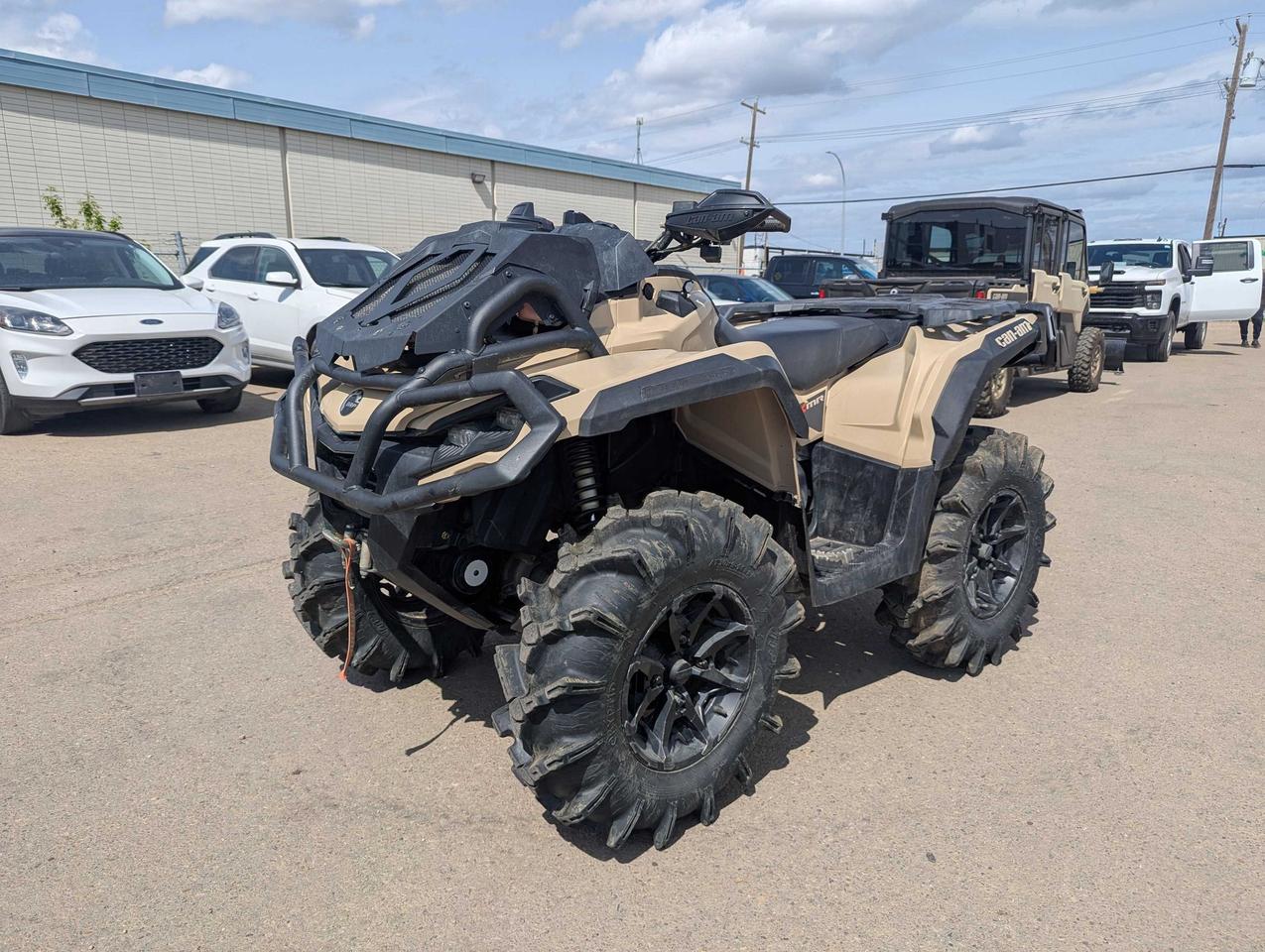 <p data-start=134 data-end=425>The 2023 Can-Am Outlander 850 XMR is built for riders who refuse to back down from the toughest terrain. With a powerful 78-hp Rotax V-Twin engine at its core, this beast delivers relentless torque and throttle response to tackle deep mud, rocky trails, and rugged backcountry with ease.</p><p data-start=134 data-end=425>&nbsp;</p><p data-start=427 data-end=789>Engineered for extreme mud performance, the Outlander XMR 850 comes equipped with strategically positioned snorkeled air intakes and a relocated radiator to keep things cool and clean in the muckiest conditions. Its 30-inch ITP Cryptid tires are built to dig deep, and with the Smart-Lok&trade; front differential, youll get instant traction exactly when its needed.</p><p data-start=427 data-end=789>&nbsp;</p><p data-start=791 data-end=1090>Performance meets durability with arched double A-arm front suspension for increased ground clearance, a factory-installed 3,500-lb winch for recovery, and a heavy-duty front bumper for added protection. With aggressive XMR styling and a rider-first design, this machine is as bold as it is capable.</p><p data-start=791 data-end=1090>&nbsp;</p><p data-start=214 data-end=527>&nbsp;</p><p data-start=1092 data-end=1335>From swamp runs to job site hauls, the 2023 Outlander 850 XMR is your go-anywhere, do-anything ATV. Reach out today to explore flexible financing options and quick delivery anywhere in Canada. Let us help you power through your next adventure.</p>