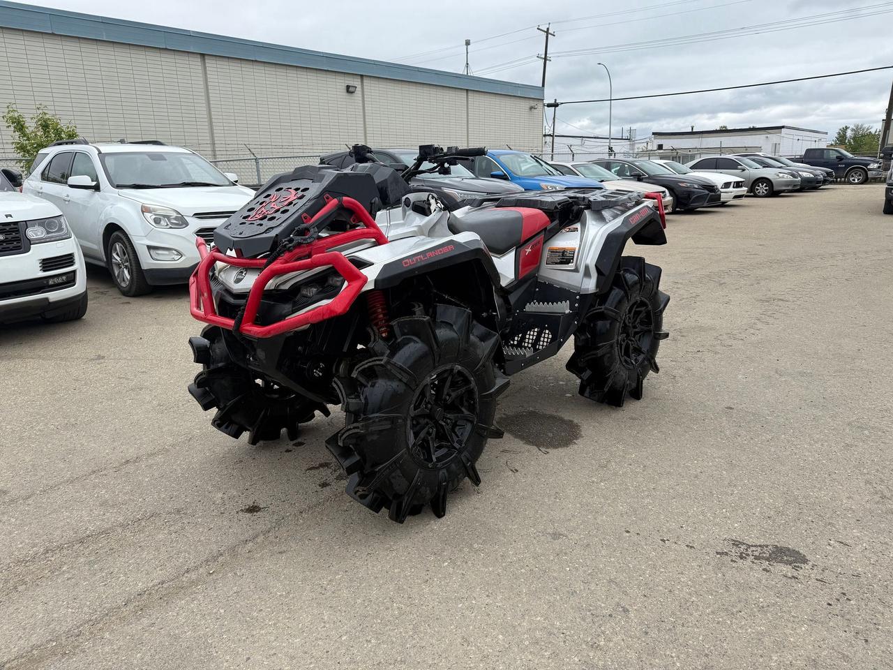 <p data-start=133 data-end=526>The 2024 Can-Am Outlander X MR 1000R is the ultimate mud machine &mdash; built for riders who demand brute strength, high-tech traction, and unstoppable capability in the most extreme off-road conditions. With a 976cc Rotax V-Twin engine producing 91 horsepower, the X MR 1000R delivers aggressive power and torque to plow through deep mud, flooded trails, and uneven terrain without hesitation.</p><p data-start=133 data-end=526>&nbsp;</p><p data-start=528 data-end=885>Purpose-built for mud riding, this beast features raised radiators, high-mounted snorkel intakes, and a factory-installed 3,500-lb winch, giving you the confidence to dive into the thick stuff and power back out. The Smart-Lok&trade; front differential with mud-specific tuning gives you immediate traction exactly when and where you need it most.</p><p data-start=528 data-end=885>&nbsp;</p><p data-start=887 data-end=1200>Massive 30-inch ITP Cryptid tires on beadlock wheels and arched double A-arm suspension provide unmatched ground clearance and grip. Reinforced bumpers and handguards protect your investment, while X MR-specific styling and ergonomics deliver both comfort and attitude to match the machine&rsquo;s capabilities.</p><p data-start=887 data-end=1200>&nbsp;</p><p data-start=173 data-end=370>&nbsp;</p><p data-start=1381 data-end=1565>Call us today to explore flexible financing, trade-in options, and quick delivery anywhere in Canada. This is more than just an ATV &mdash; it&rsquo;s your ticket to total off-road domination.</p>