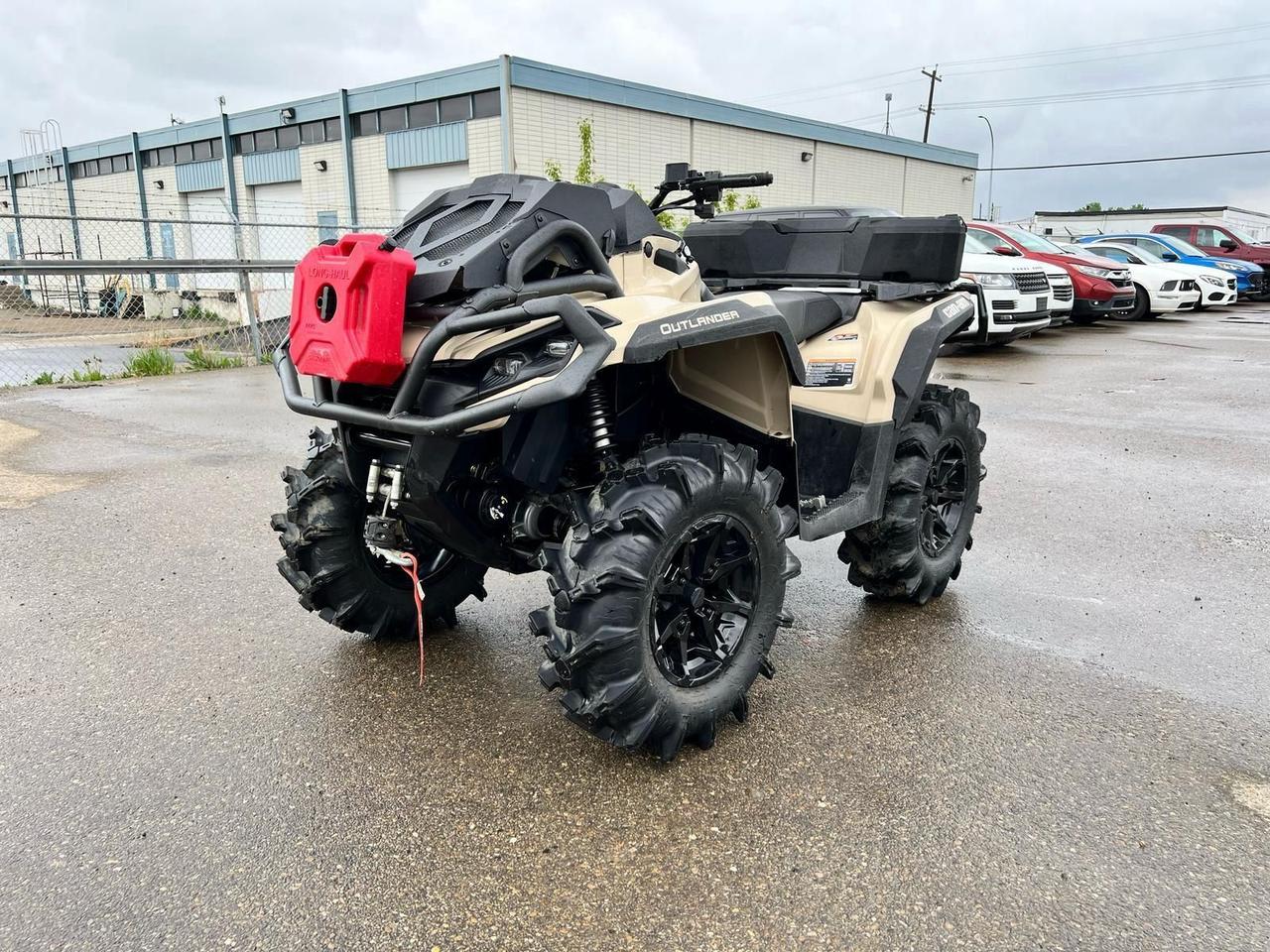 <p data-start=148 data-end=485>The 2023 Can-Am Outlander 850 X MR is purpose-built for riders who thrive in deep mud, technical trails, and rugged terrain. Powered by a high-performance 78-hp Rotax V-Twin engine, this beast delivers class-leading torque and throttle response &mdash; perfect for muscling through the muck and dominating rough backcountry conditions.</p><p data-start=148 data-end=485>&nbsp;</p><p data-start=487 data-end=895>Engineered for serious mud riding, the 850 X MR features snorkeled air intakes, a relocated radiator, and a factory-installed 3,500-lb winch to keep you cool and in control when conditions turn messy. Its 30-inch ITP Cryptid tires on 14-inch aluminum wheels are made to dig deep and grip hard, while the Smart-Lok&trade; front differential provides automatic traction when you need it most.</p><p data-start=487 data-end=895>&nbsp;</p><p data-start=897 data-end=1193>The arched A-arm suspension, high ground clearance, and rugged X MR styling give you the clearance, confidence, and durability to take on the wildest terrain. Whether you&rsquo;re tackling swamp trails or weekend warrior missions, this machine is made to push limits &mdash; and pull you out of anything.</p><p data-start=133 data-end=526>&nbsp;</p><p data-start=1195 data-end=1350>Reach out today to learn about financing, trade-ins, and fast delivery across Canada!</p>