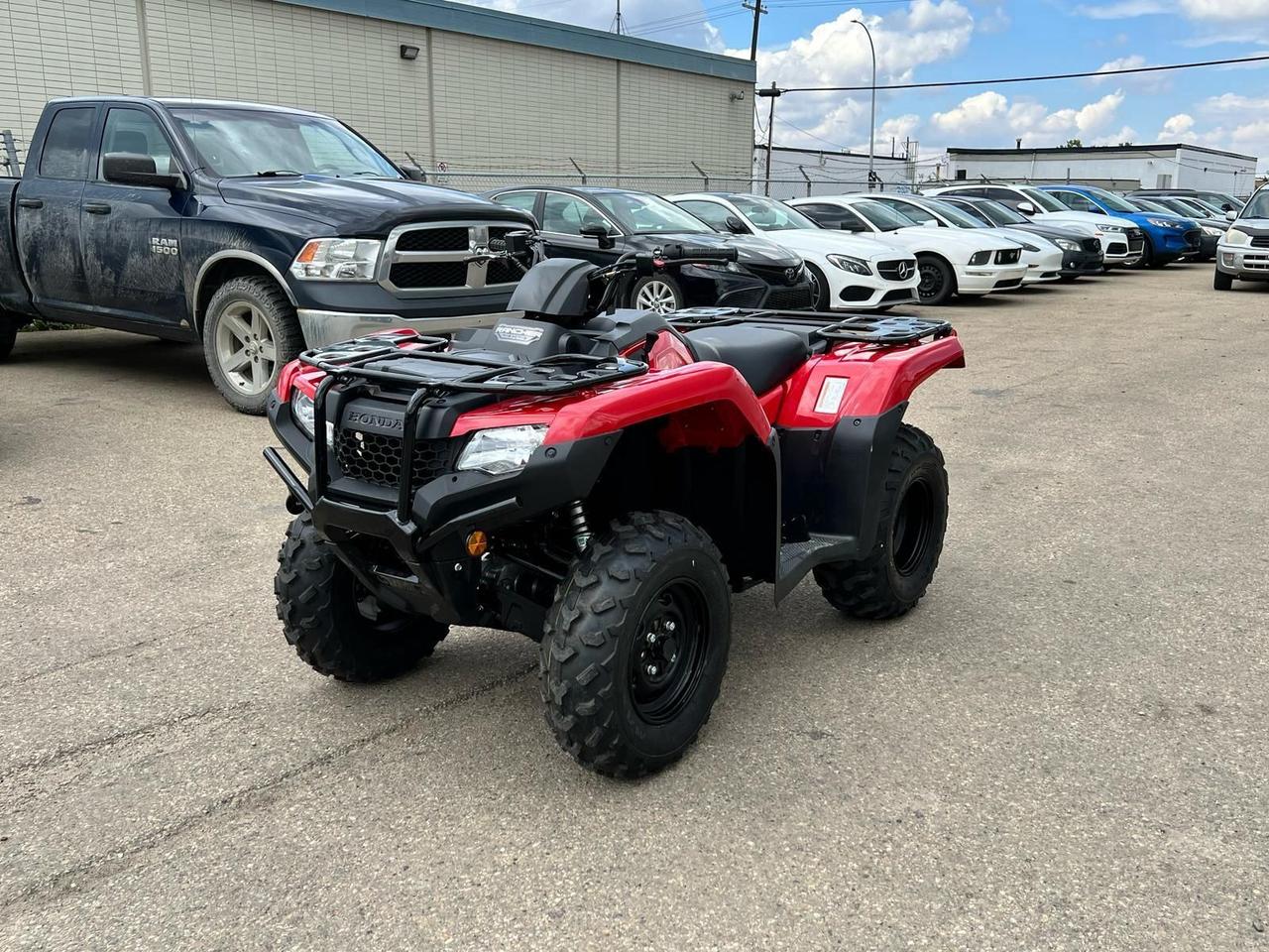 <p data-start=131 data-end=486>The 2025 Honda Rancher 420 continues the legacy of one of Canada&rsquo;s most trusted ATVs &mdash; delivering legendary reliability, practical performance, and everyday workhorse capability. Powered by a fuel-injected 420cc Honda engine, the Rancher offers smooth power delivery, excellent fuel efficiency, and the rock-solid dependability Honda is known for.</p><p data-start=131 data-end=486>&nbsp;</p><p data-start=488 data-end=887>Available with Electric Shift Program (ESP) or automatic DCT, plus selectable 2WD/4WD, the 2025 Rancher is built to adapt &mdash; whether youre hauling firewood, checking fences, or heading deep into the bush. Its independent rear suspension (IRS) option provides a smoother ride and better traction on uneven ground, while TraxLok&reg; ensures reliable control in challenging conditions.</p><p data-start=488 data-end=887>&nbsp;</p><p data-start=889 data-end=1219>With a towing capacity of 848 lbs, durable front and rear racks, and full floorboards, this ATV is made for work &mdash; but doesn&rsquo;t back down from a little fun on the trail either. Clean, modern styling and Honda&rsquo;s signature low-maintenance design round out a package that&rsquo;s perfect for farmers, hunters, and everyday riders alike.</p><p data-start=138 data-end=511>&nbsp;</p><p data-start=1221 data-end=1416>Contact us now to learn about available Rancher models, financing options, and fast delivery across Canada!</p>