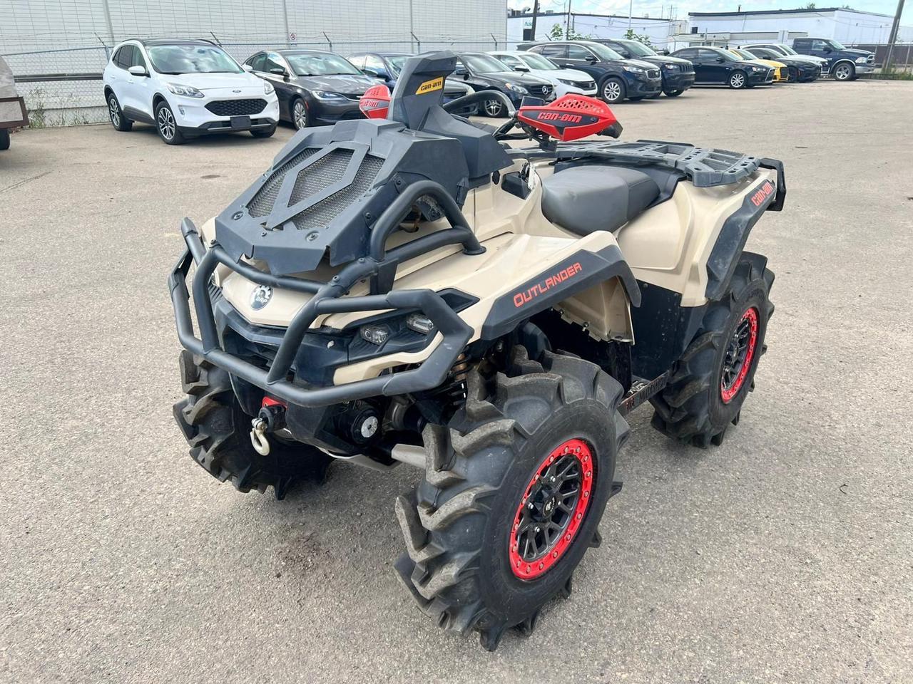 <p data-start=80 data-end=396>The 2023 Can-Am Outlander X MR 850 is designed to conquer deep mud and rough trails with purpose-built features and proven Rotax power. Its 78-horsepower Rotax&reg; 854cc V-Twin engine delivers strong, responsive performance that&rsquo;s perfect for riders who want to push limits in challenging off-road environments.</p><p data-start=80 data-end=396>&nbsp;</p><p data-start=398 data-end=441>This mud-ready machine comes equipped with:</p><ul data-start=443 data-end=1059><li data-start=443 data-end=520><p data-start=445 data-end=520>Snorkeled engine and CVT air intakes for high water and mud clearance</p></li><li data-start=521 data-end=597><p data-start=523 data-end=597>30 ITP Cryptid tires on 14 aluminum wheels for aggressive grip</p></li><li data-start=598 data-end=702><p data-start=600 data-end=702>Smart-Lok&trade; front differential with Mud Mode for automatic traction control when you need it most</p></li><li data-start=703 data-end=785><p data-start=705 data-end=785>Tri-Mode Dynamic Power Steering (DPS) for comfortable and precise handling</p></li><li data-start=786 data-end=856><p data-start=788 data-end=856>FOX 1.5 Podium QS3 shocks for excellent suspension performance</p></li><li data-start=857 data-end=956><p data-start=859 data-end=956>Arched A-arms and 13 inches of ground clearance for navigating deep ruts and rugged terrain</p></li><li data-start=957 data-end=1059><p data-start=959 data-end=1059>Factory-installed 3,500-lb winch and heavy-duty front bumper for added capability and recovery</p></li></ul><p data-start=1061 data-end=1213>&nbsp;</p><p data-start=1061 data-end=1213>With its bold X MR styling and factory mud upgrades, the 2023 Outlander 850 X MR offers serious off-road ability without stepping into the 1000cc class.</p><p data-start=99 data-end=399>&nbsp;</p><p data-start=1215 data-end=1300>Contact us today to learn more about financing options and Canada-wide delivery.</p>