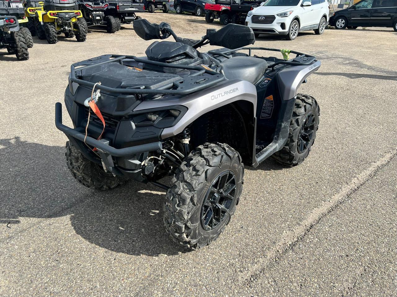 <p data-start=159 data-end=501>The 2024 Can-Am Outlander 700 XT is built to handle tough trails and demanding jobs with next-generation power, premium features, and rugged reliability. Powered by a 650cc single-cylinder Rotax ACE engine producing 50 HP, this ATV delivers responsive acceleration, efficient fuel economy, and dependable performance for both work and play.</p><p data-start=159 data-end=501>&nbsp;</p><p data-start=503 data-end=858>Purpose-built for versatility, the Outlander 700 XT features Tri-Mode Dynamic Power Steering (DPS), a CVT transmission with engine braking, and selectable 2WD/4WD with a Visco-Lok auto-locking front differential. Independent double A-arm suspension up front and TTI rear suspension provide 9.75&rdquo; of travel for a smooth, stable ride across rough terrain.</p><p data-start=503 data-end=858>&nbsp;</p><p data-start=860 data-end=1170>With 26&rdquo; Carlisle ACT HD tires on 14&rdquo; aluminum wheels and 12&rdquo; of ground clearance, the Outlander 700 XT is equipped to push through mud, ruts, and rocky trails with confidence. Heavy-duty front and rear racks provide up to 300 lb of cargo capacity, while the 1,650-lb towing rating makes it a true workhorse.</p><p data-start=860 data-end=1170>&nbsp;</p><p data-start=1172 data-end=1457>This 1-seater also comes equipped with a factory-installed 3,500-lb winch, full skid plate protection, heavy-duty front and rear bumpers, and premium XT trim. Inside, you&rsquo;ll find a digital gauge display, comfortable saddle, and durable controls designed for long-lasting performance.</p><p data-start=161 data-end=470>&nbsp;</p><p data-start=1459 data-end=1554 data-is-last-node= data-is-only-node=>Call or message us today to learn more about financing, trade-ins, or delivery across Canada.</p>