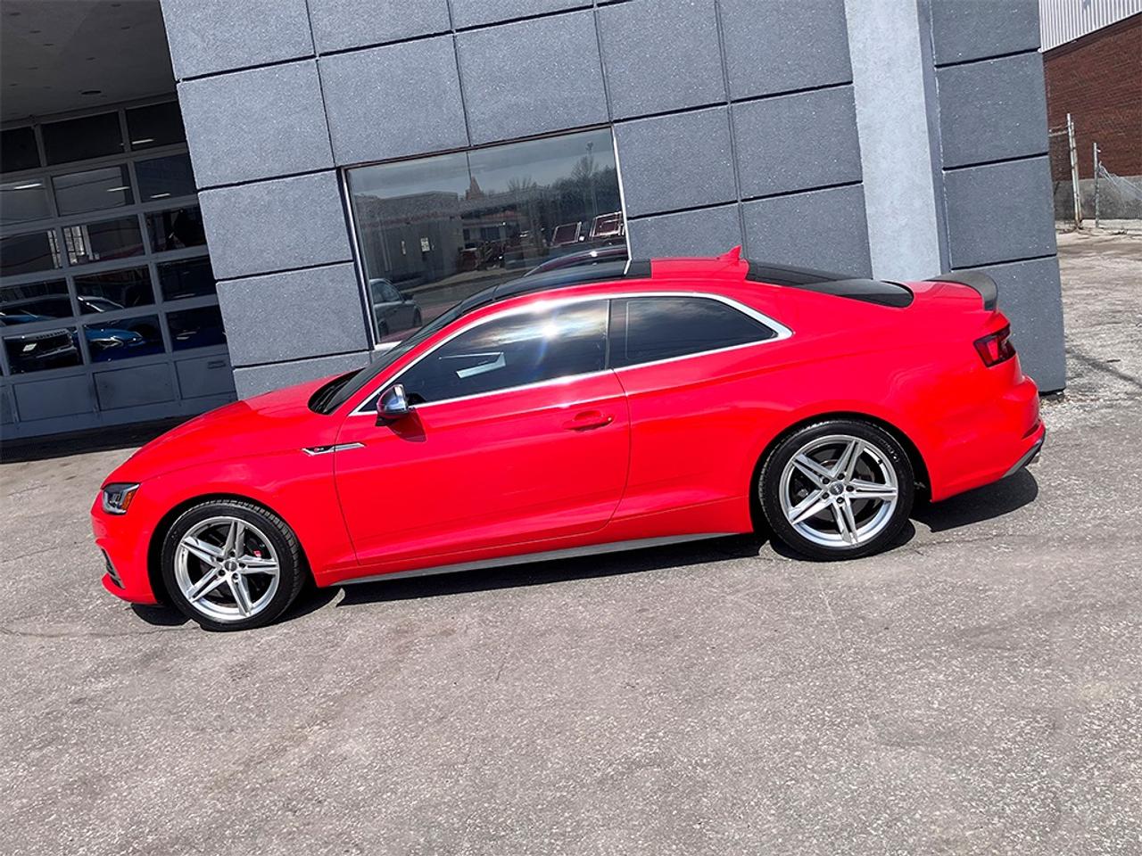 2018 Audi S5 NAVI|REARCAM|PANOROOF|RED ON RED LEATHER Photo