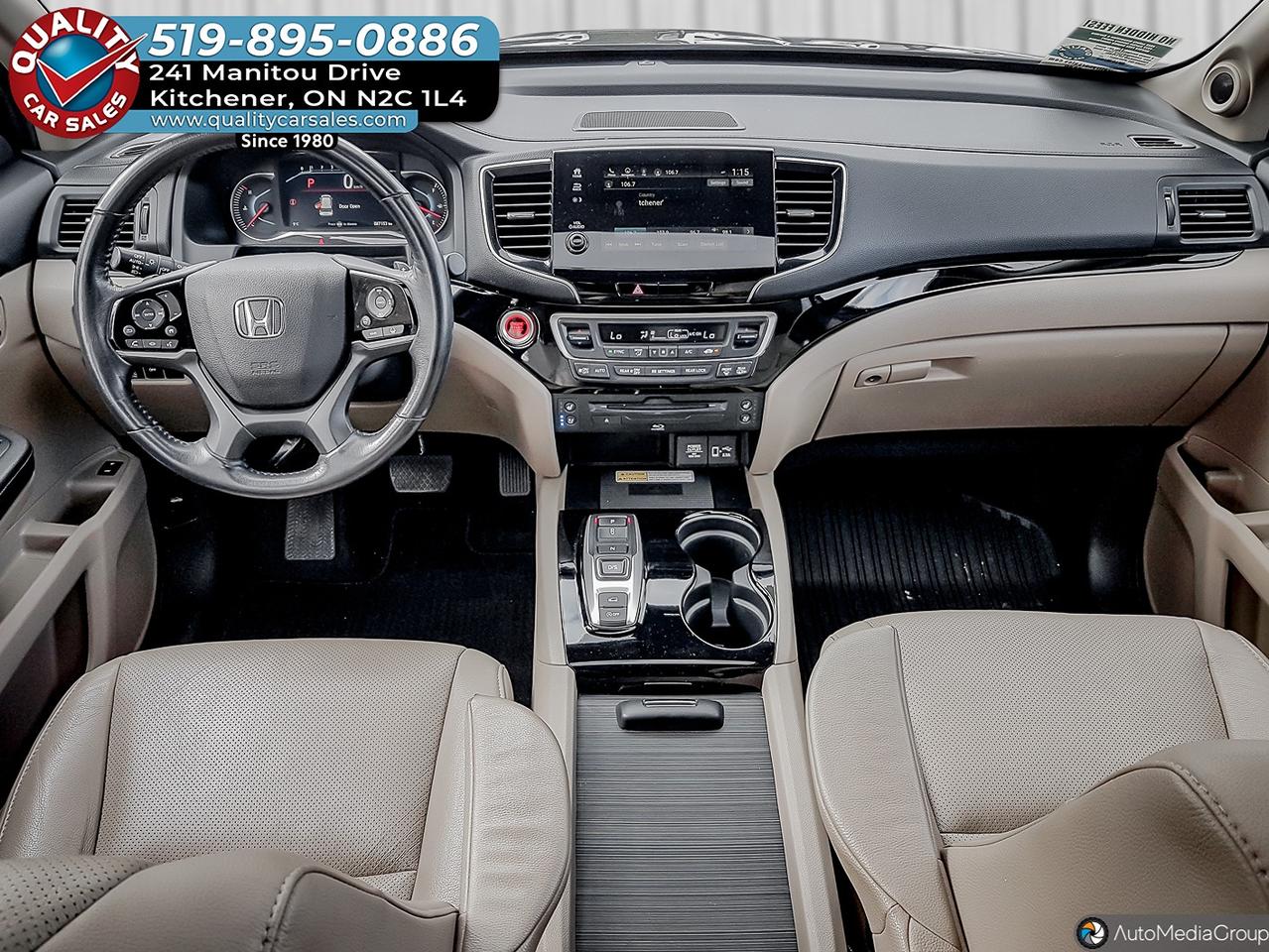 2021 Honda Pilot Touring *LEATHER-SUNROOF-NAVIGATION-DVD PLAYER* Photo