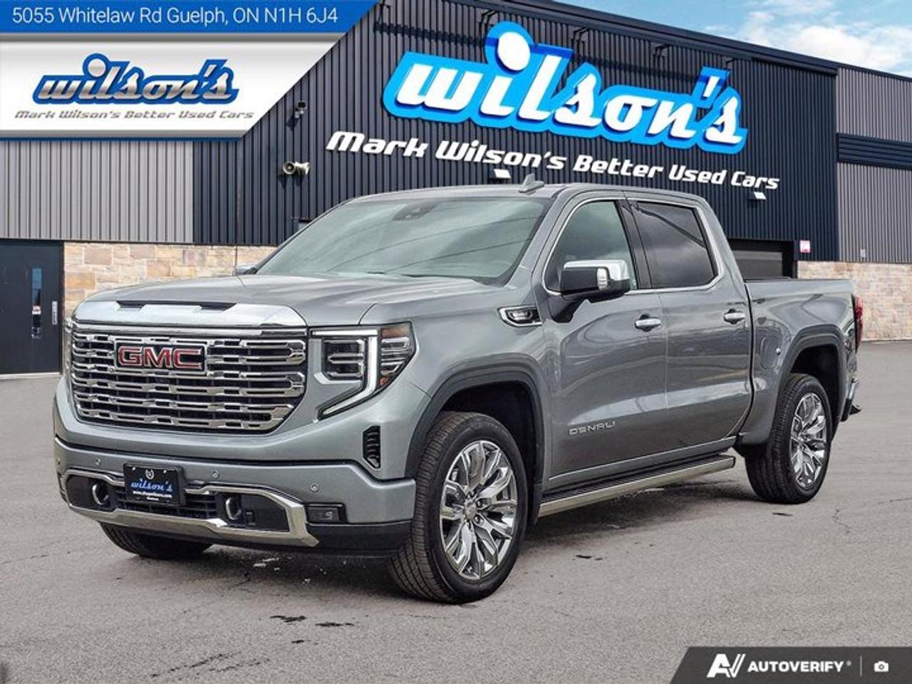 2025 GMC Sierra 1500 Denali | Diesel | Reserve Pkg | HUD | Adaptive Cruise | Power Boards | Nav | $6500.00 in Options! Photo