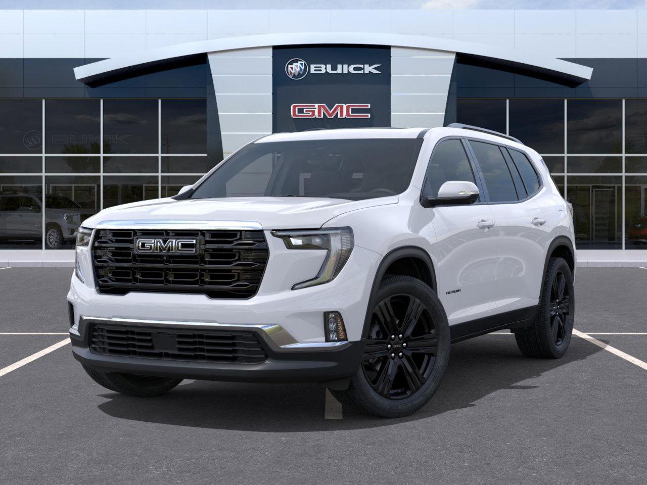 Price Includes Added Accessories Plus  Panoramic Sunroof with Sunshade | Elevation Premium Package | Suspension, Performance Ride and Handling | Engine Block Heater | Black Edition | Luxury Package
Experience the future of family travel with the all-new 2026 GMC Acadia Elevation. This cutting-edge SUV combines style, comfort, and advanced technology to elevate your driving experience.

- IntelliBeam automatic high-beam headlamps for enhanced visibility
- StabiliTrak stability control system with Traction Control for confident handling
- Bose Premium 12-speaker system with sub-woofer for immersive audio
- Teen Driver feature with Buckle-to-Drive for peace of mind
- All-Wheel Drive System with Disconnect for optimal efficiency
- Blind Zone Steering Assist and Reverse Automatic Braking for added safety
- Power windows with Express-Up/Down functionality for convenience

Ready to experience the 2026 GMC Acadia Elevation for yourself? Visit Birchwood Chevrolet Buick GMC today to schedule a test drive or start your purchase journey. Our team is here to answer any questions and help you find the perfect Acadia for your lifestyle. Dont miss this opportunity to own the future of SUVs  contact us now!
See three brands under one roof at Birchwood Chevrolet Buick GMC  the only place in Winnipeg where you can compare GMC, Chevrolet, and Buick all in one visit. Save yourself some time, see a great selection, and learn everything you need to know. 

Your Experience is Everything at Birchwood Chevrolet Buick GMC. 

Click, call (204) 837-5811, or visit Birchwood Chevrolet Buick GMC at the Birchwood Auto Park, 3965 Portage Avenue West at the Perimeter.

Dealer Permit #4240.
Dealer permit #4240