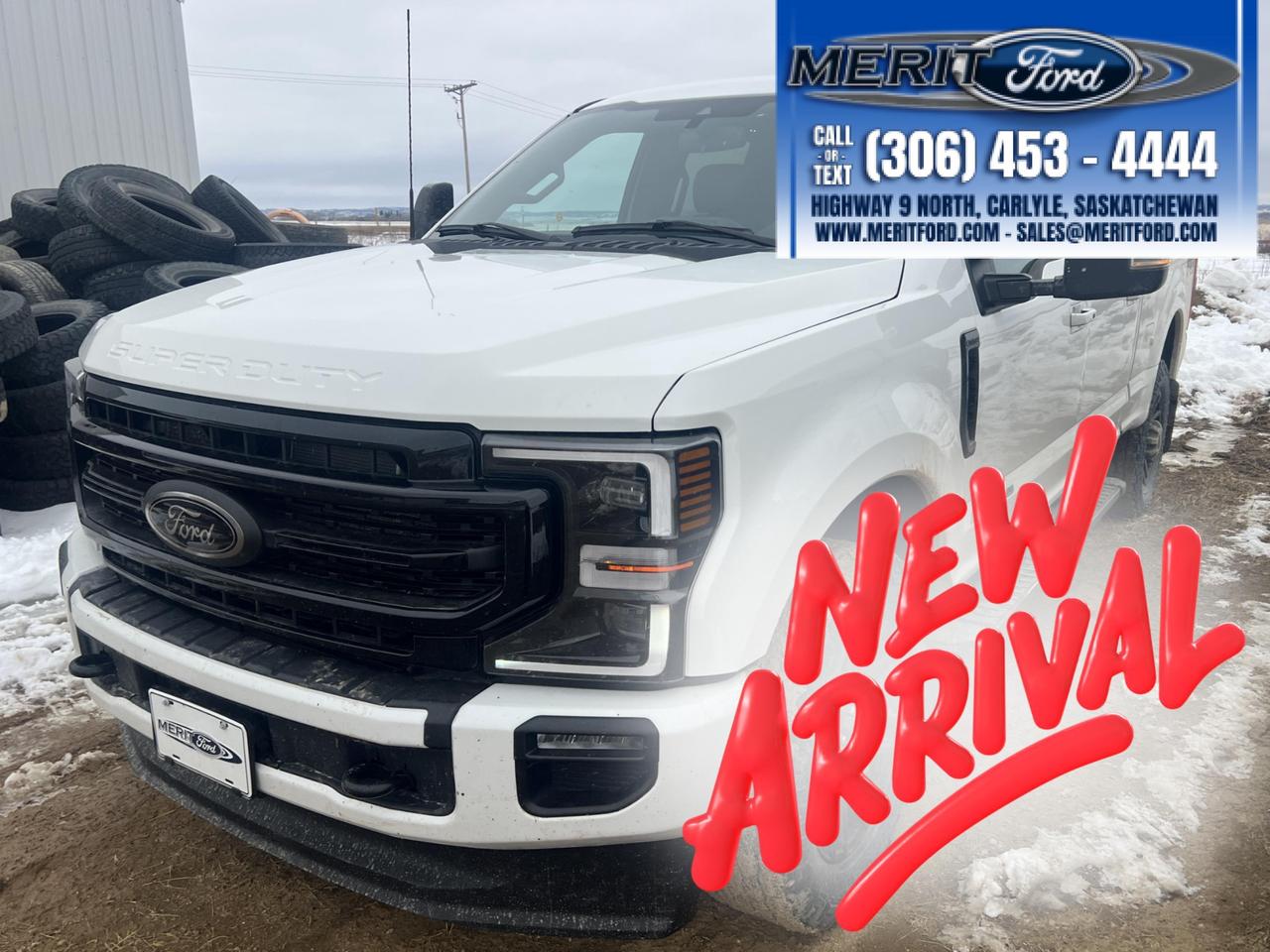 Used 2022 Ford F-250 Super Duty SRW LARIAT 6.7L POWER STROKE V8 DIESEL 608A+ for sale in Carlyle, SK