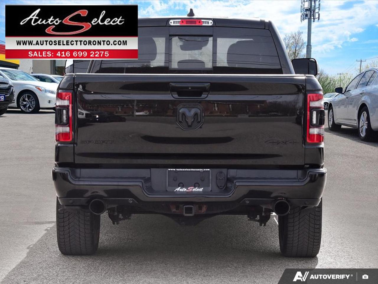 2021 RAM 1500 Sport Night Crew Cab - 4x4 - 5.7L V8 Hemi - Clean Carfax Photo