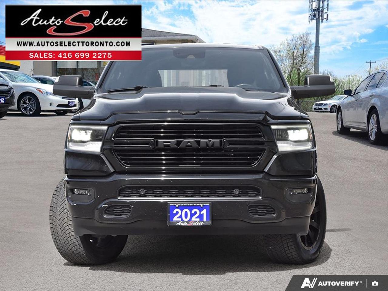 2021 RAM 1500 Sport Night Crew Cab - 4x4 - 5.7L V8 Hemi - Clean Carfax Photo