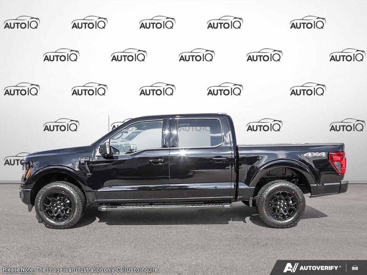 2026 Ford F-150 EQUIP GROUP 302A | AGATE BLACK METALLIC | SPORT CLOTH 40/CON/40 FR SEAT BLACK | 3.5L PWRBOOST HYBRID V6 | HEV ELECT 10SPD AUTO TRANS | 3.73 LOCKING AXLE | XLT BLACK APPEARANCE PKG | MOBILE OFFICE PKG Photo