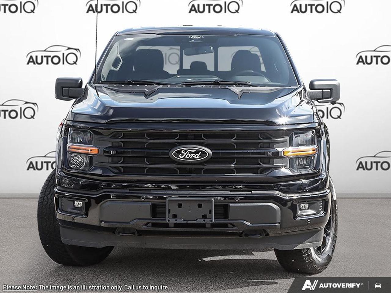 2026 Ford F-150 EQUIP GROUP 302A | AGATE BLACK METALLIC | SPORT CLOTH 40/CON/40 FR SEAT BLACK | 3.5L PWRBOOST HYBRID V6 | HEV ELECT 10SPD AUTO TRANS | 3.73 LOCKING AXLE | XLT BLACK APPEARANCE PKG | MOBILE OFFICE PKG Photo