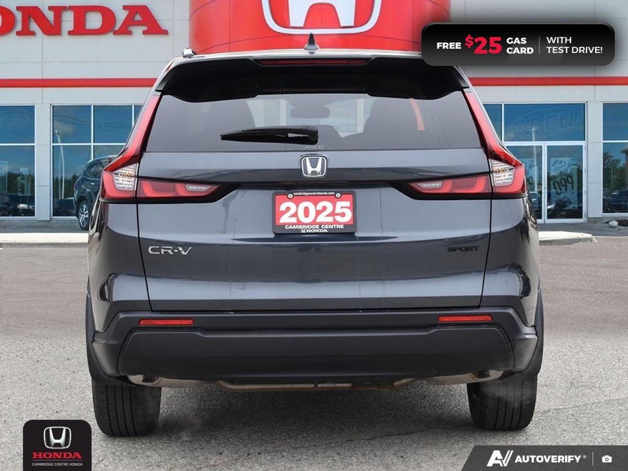 2025 Honda CR-V Sport APPLE CARPLAY™/ANDROID AUTO™ | POWER SUNROOF | REARVIEW CAMERA Photo4