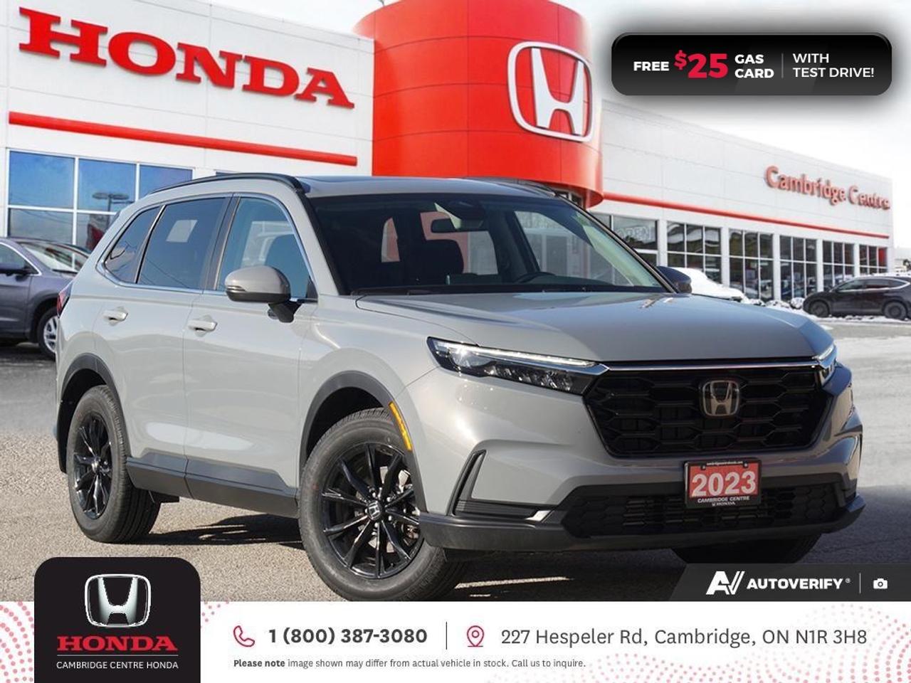 Used 2023 Honda CR-V Sport POWER SUNROOF | REARVIEW CAMERA | APPLE CARPLAY™/ANDROID AUTO™ for sale in Cambridge, ON