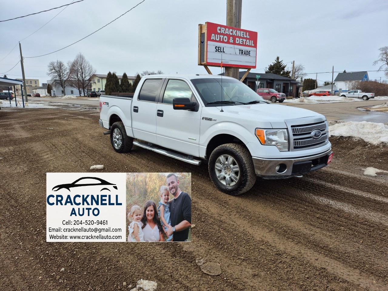 <p><strong>2012 Ford F-150 - Safetied/ Clean Title</strong></p><p><span style=color:rgb( 15 , 15 , 15 )>Located in Carberry, but capable of bringing to Brandon. Priced to Sell! Carfax Available.</span></p><ul><li><p>6-passenger seating with front bench</p></li><li><p>Tow package with trailer brake controller</p></li><li><p>Shift-on-the-fly 4WD system</p></li><li><p>Keyless entry & power windows/locks</p></li><li><p>Cruise control</p></li><li><p>Fog lights & chrome bumpers</p></li><li><p>AM/FM/CD with AUX & Bluetooth</p></li><li><p>Aluminum wheels</p></li><li><p>Fresh oil change & Manitoba Safety Certified</p></li></ul><p>Warranty Available /Trades Welcome /<span style=color:rgb( 15 , 15 , 15 )>delivery available.</span></p><p></p><p>Toll-free call/text 1-204-520-9461</p><p></p><p>Dealer #5905</p><p></p><p><strong>Vehicle available for dealer trading</strong></p><p></p><p>Treaty cards accepted - 7 Day insurances available meaning you can drive home the same day even if MPI is closed (good for weekends and after hours)</p>