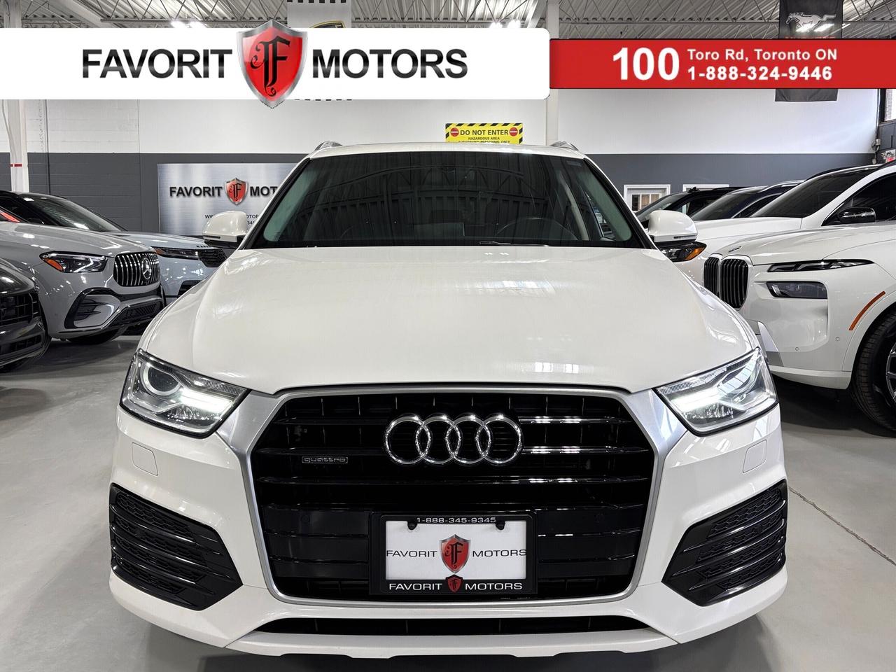 2018 Audi Q3 Progressiv|QUATTRO|TIPTRONIC|LEATHER|PANORAMICROOF - Photo #1