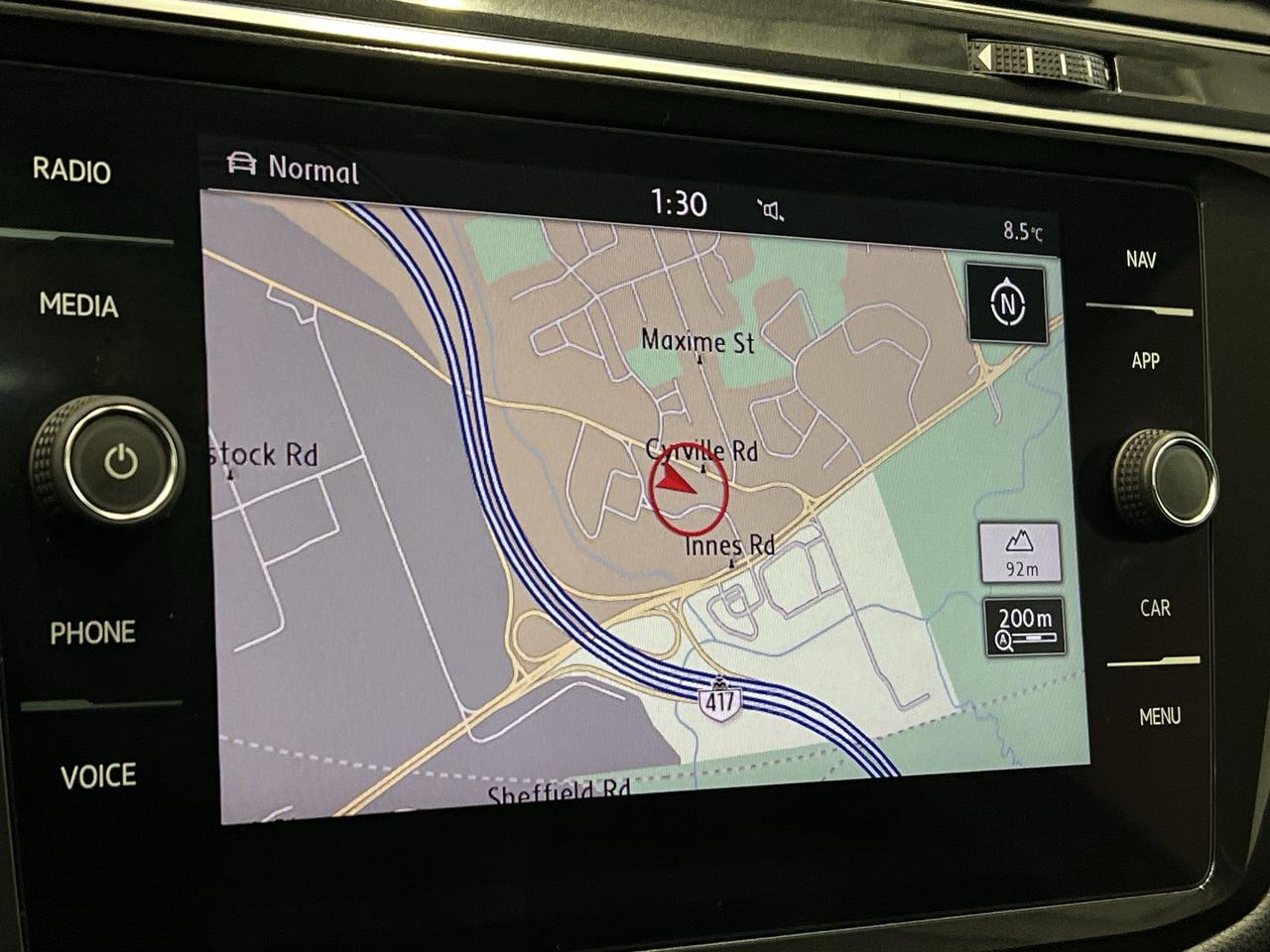 2018 Volkswagen Tiguan COMFORTLINE AWD | HTD LEATHER |PANO ROOF | CARPLAY Photo