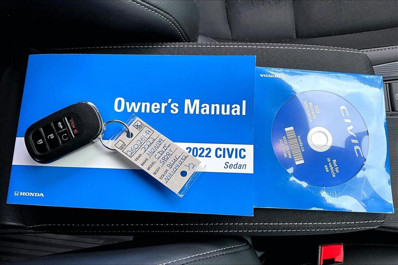 2022 Honda Civic Sedan Sport | Heated Seats | Sunroof | SafetyTech | FWD Photo